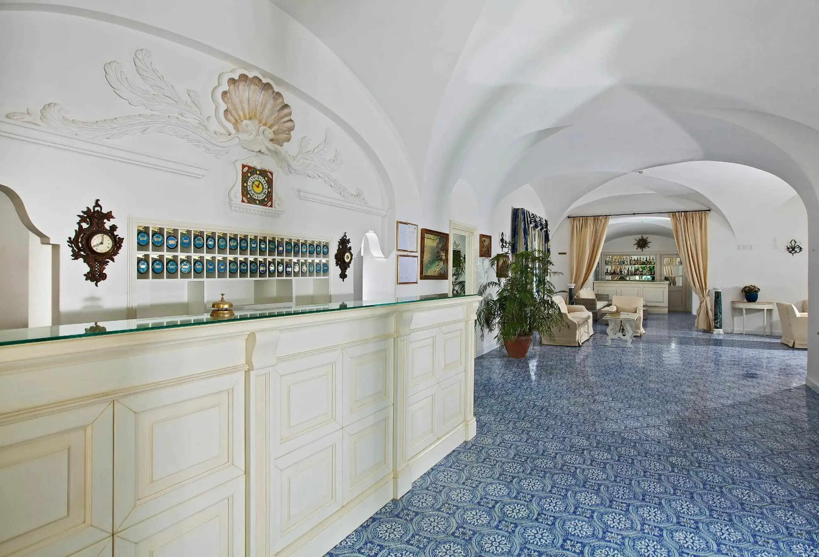 Lobby or reception in Hotel San Felice Lobby or reception in Hotel San Felice