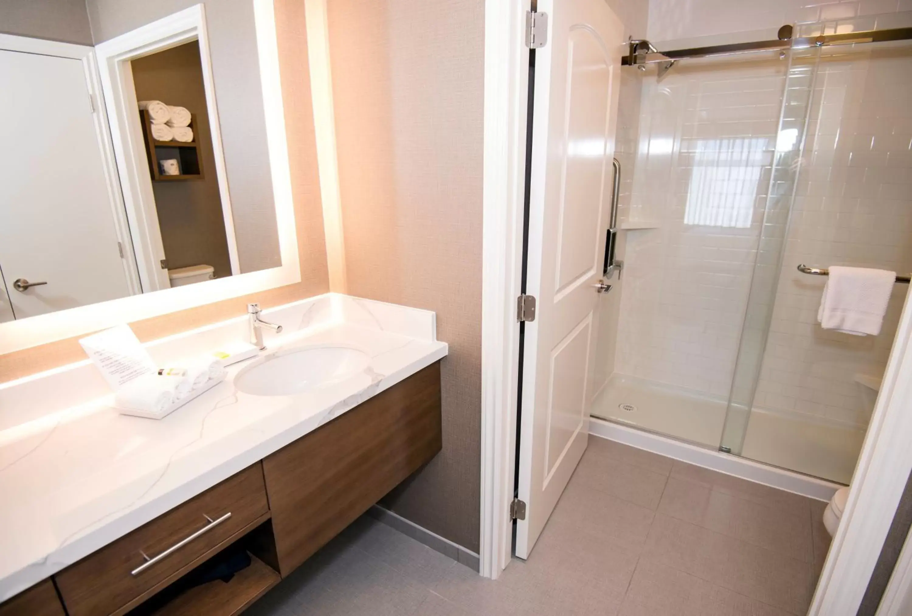 Bathroom in Staybridge Suites - Red Deer North, an IHG Hotel