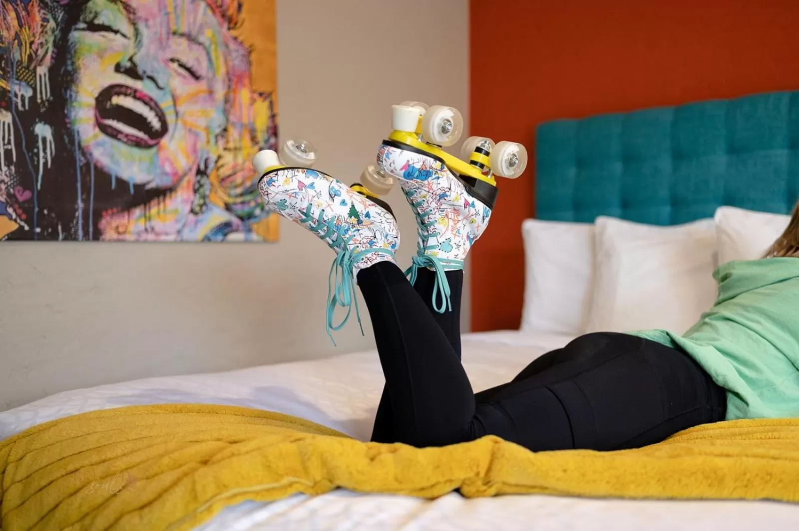 Bed in American Classic Inn