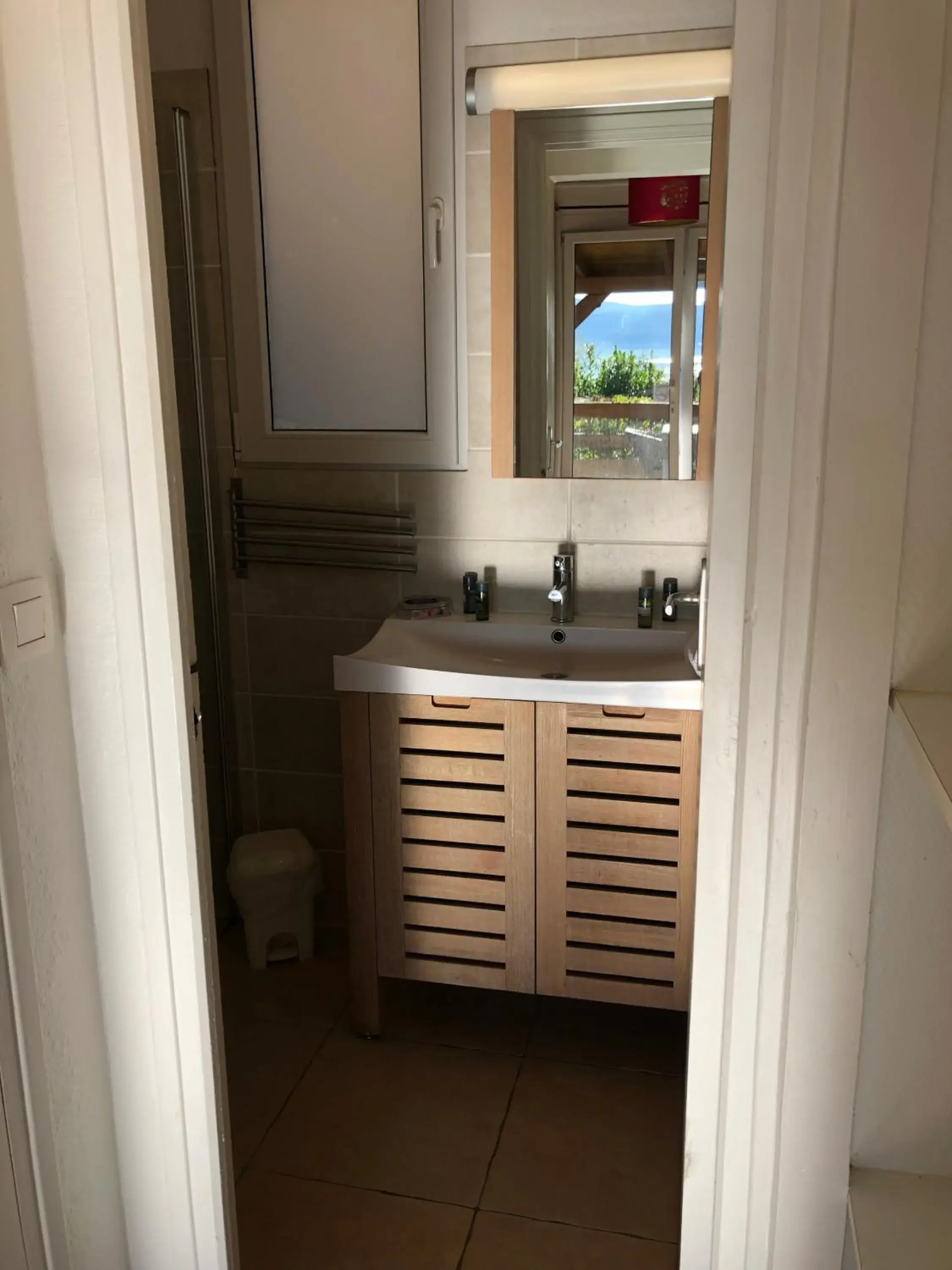 Shower, Bathroom in Hotel Les Hauts de Porto-Vecchio