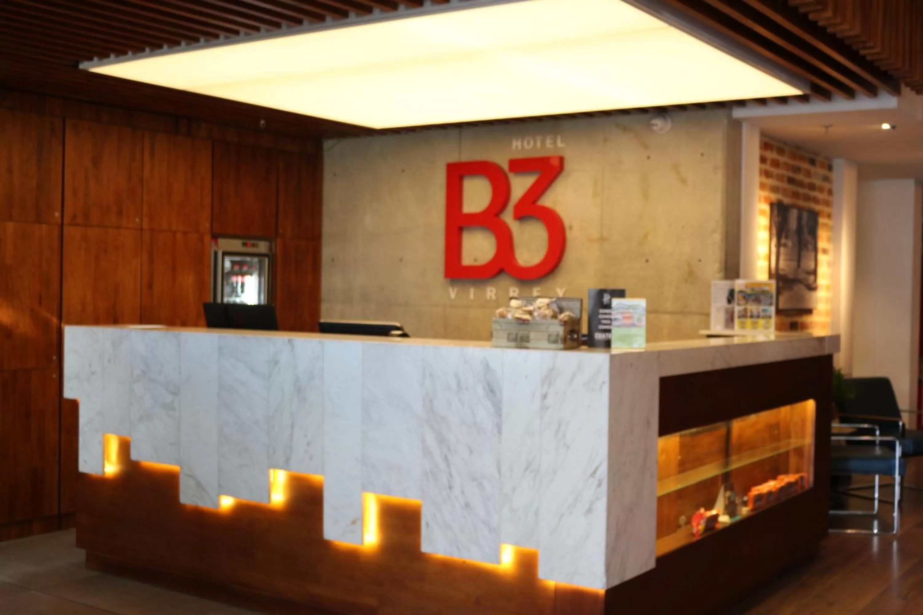 Lobby or reception in Hotel B3 Virrey