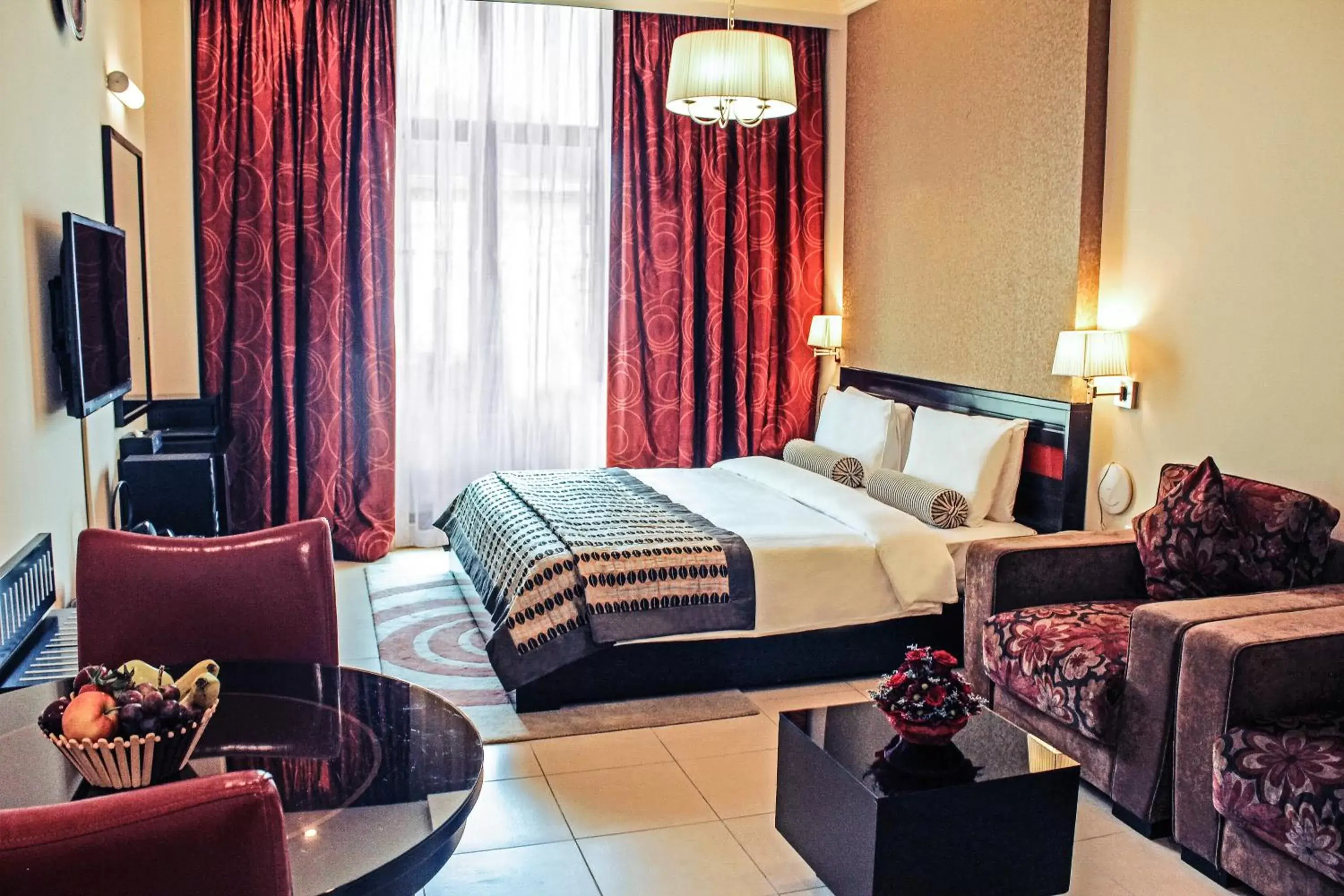 Bedroom in Dunes Hotel Apartment Oud Metha, Bur Dubai