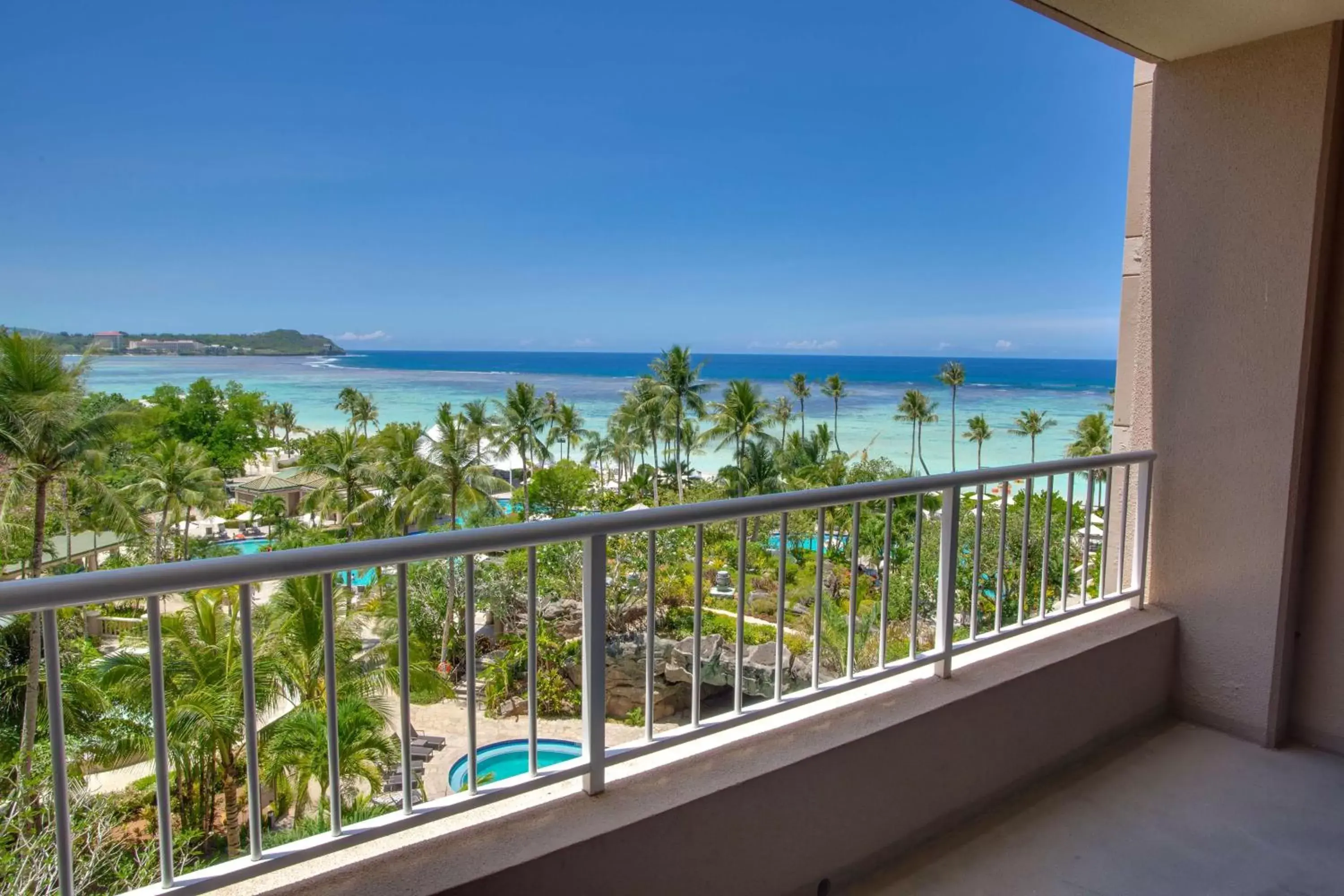 Beach in Hyatt Regency Guam