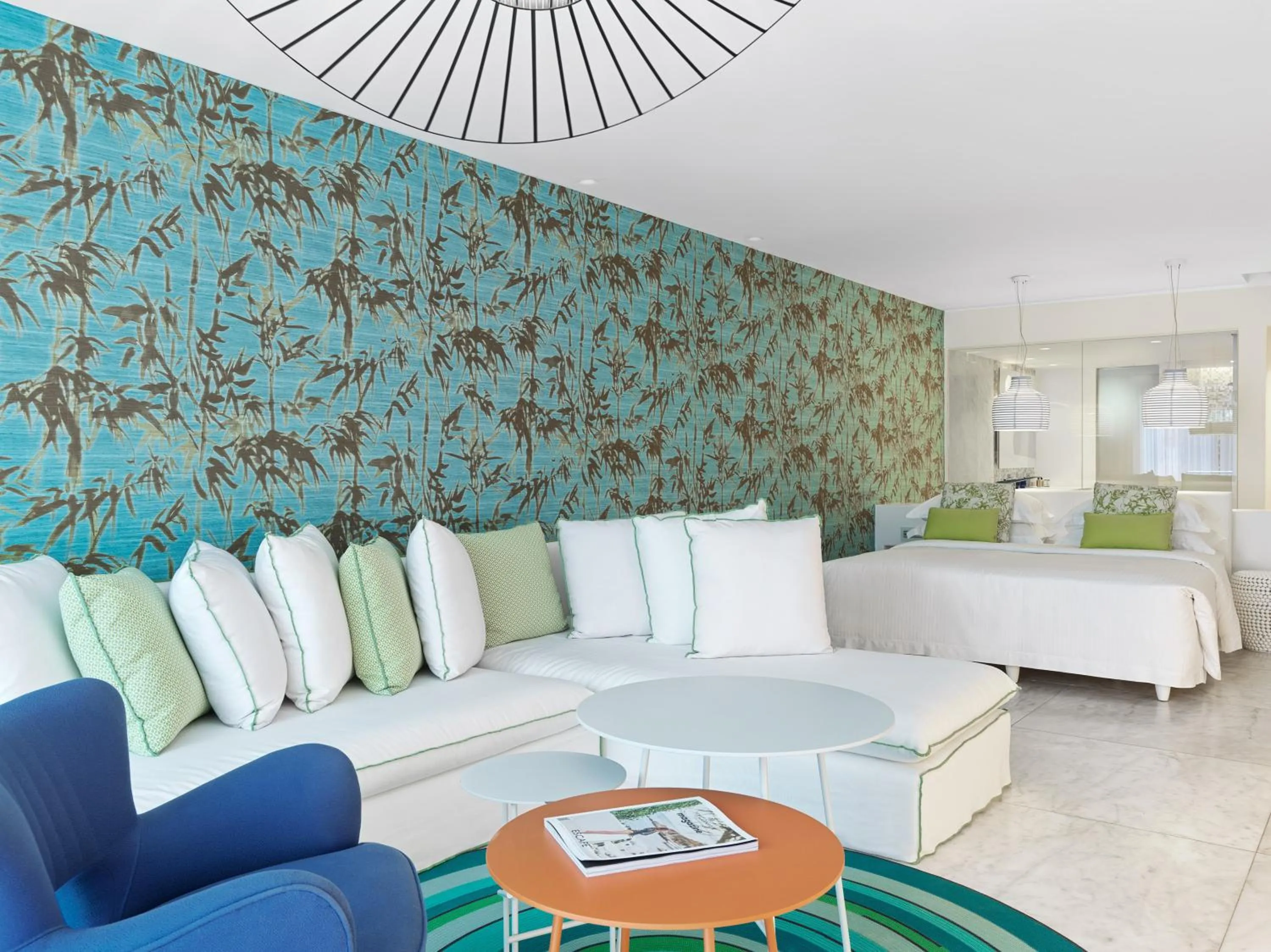 Living room in Myconian Ambassador Relais & Chateaux