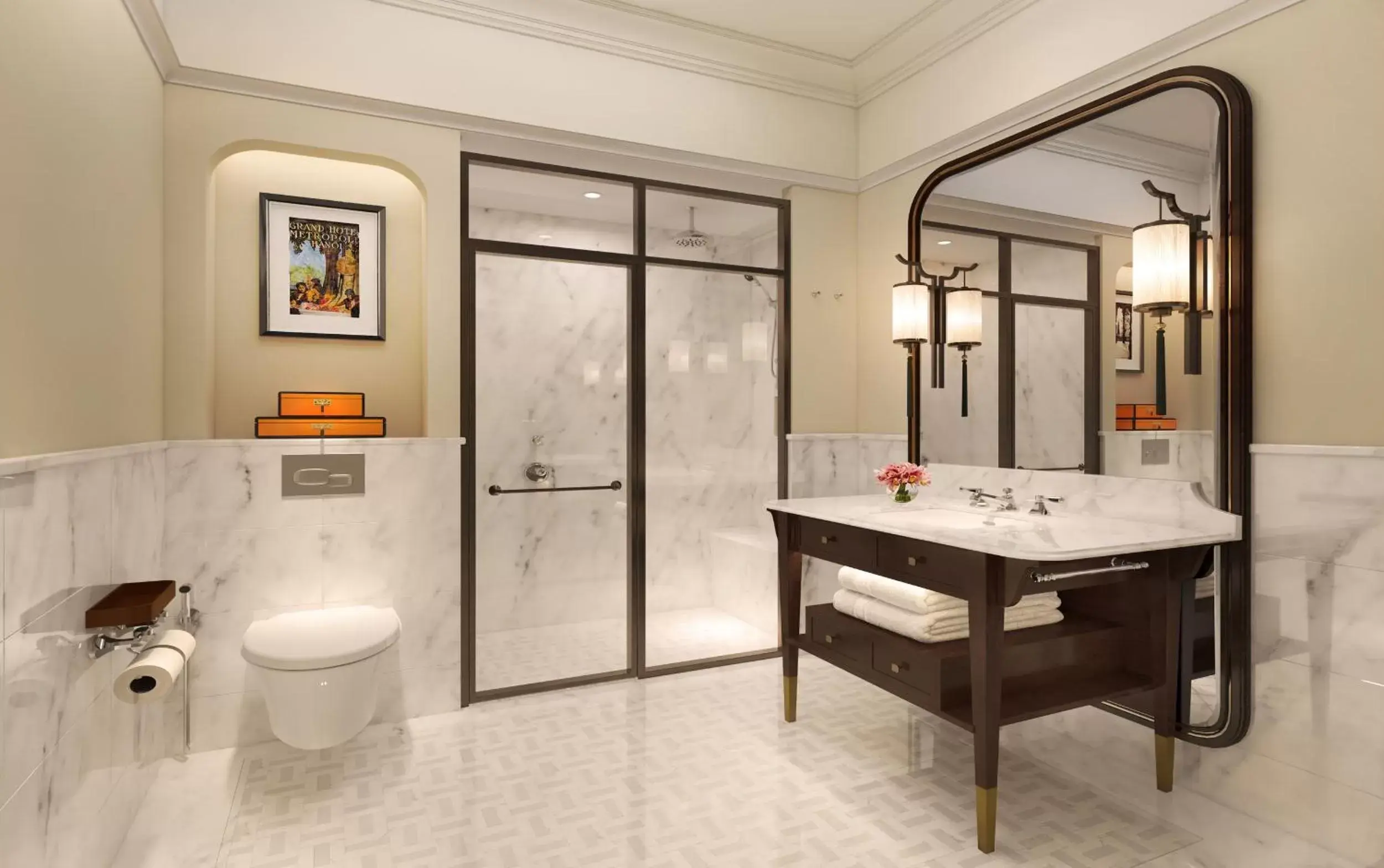 Bathroom in Sofitel Legend Metropole Hanoi