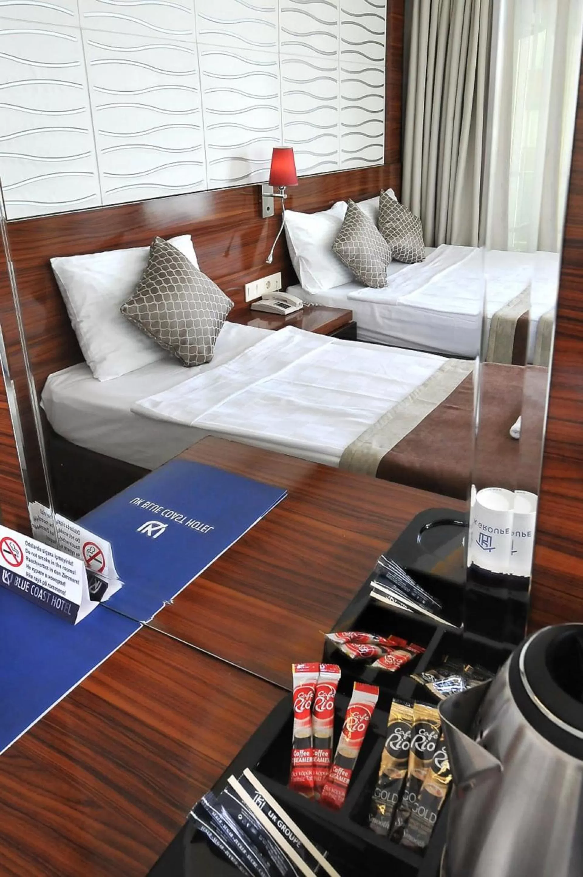 Photo of the whole room, Bed in UK BLUE COAST HOTEL Adult Only