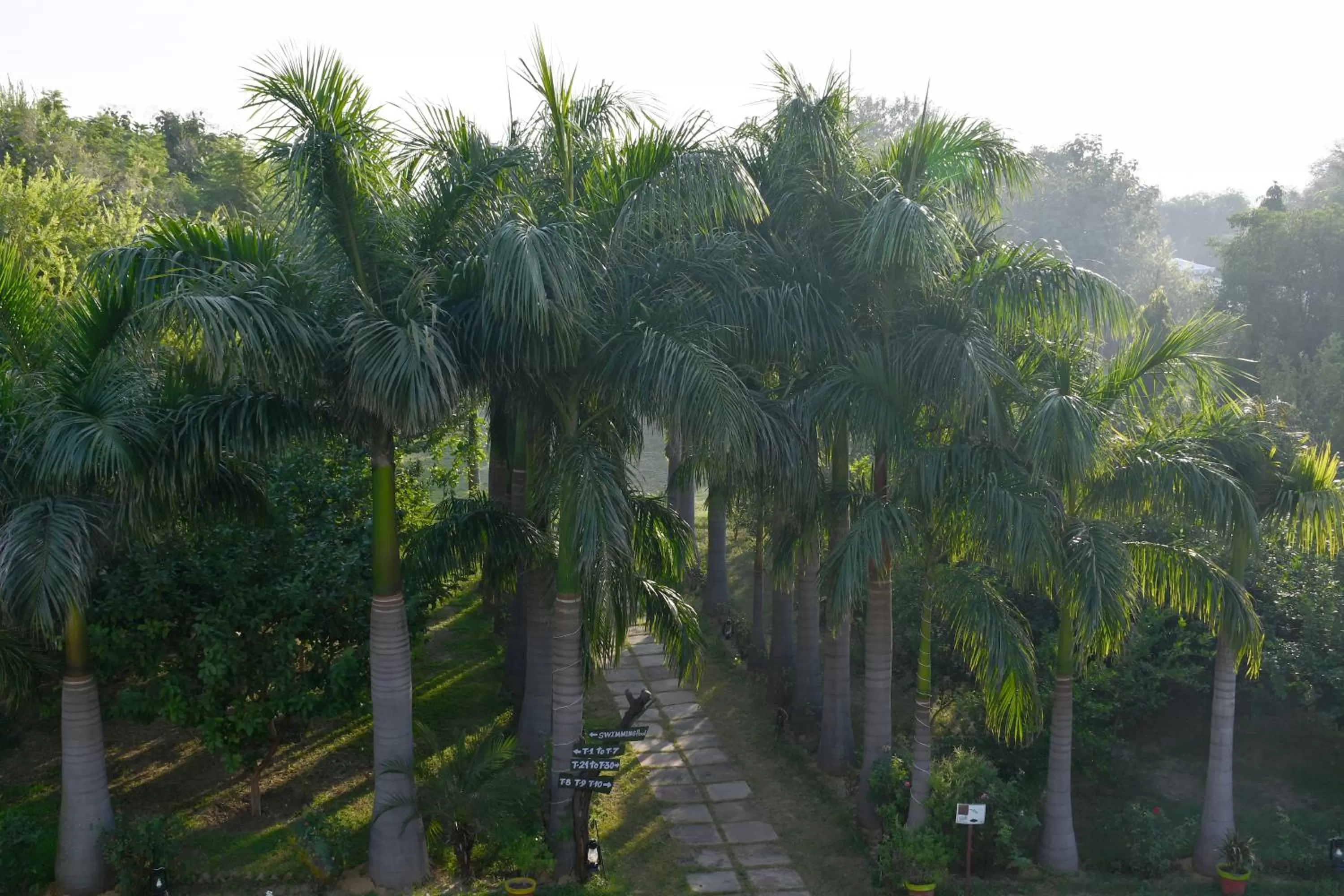 Garden in Sultan Bagh Resort by The Sky Imperial
