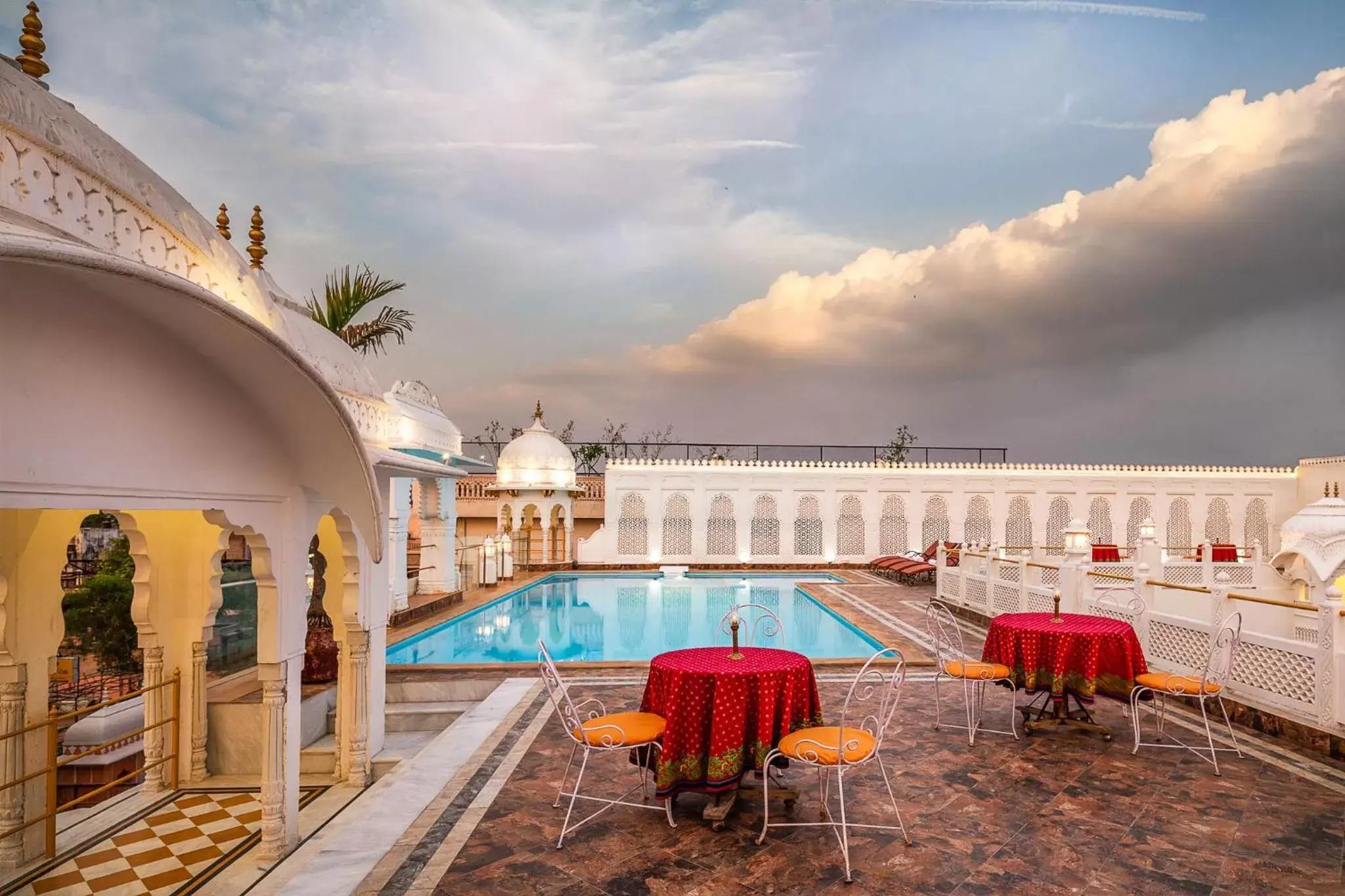 Property building, Swimming Pool in Hotel Rajasthan Palace