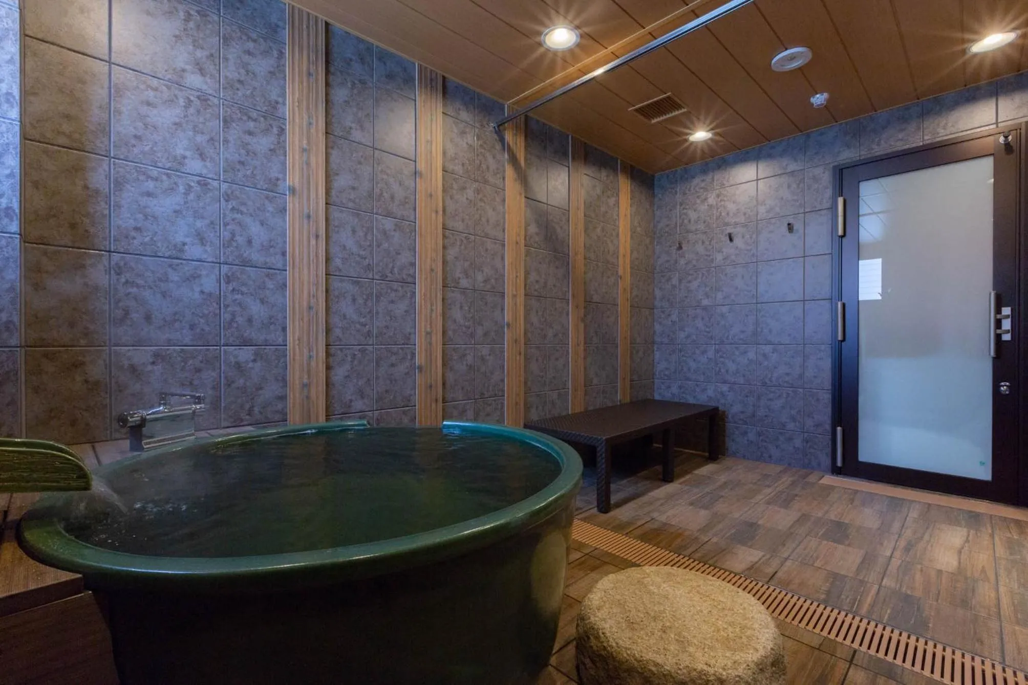 Hot Spring Bath in Hot Spring Osaka Hinode Hotel Nipponbashi