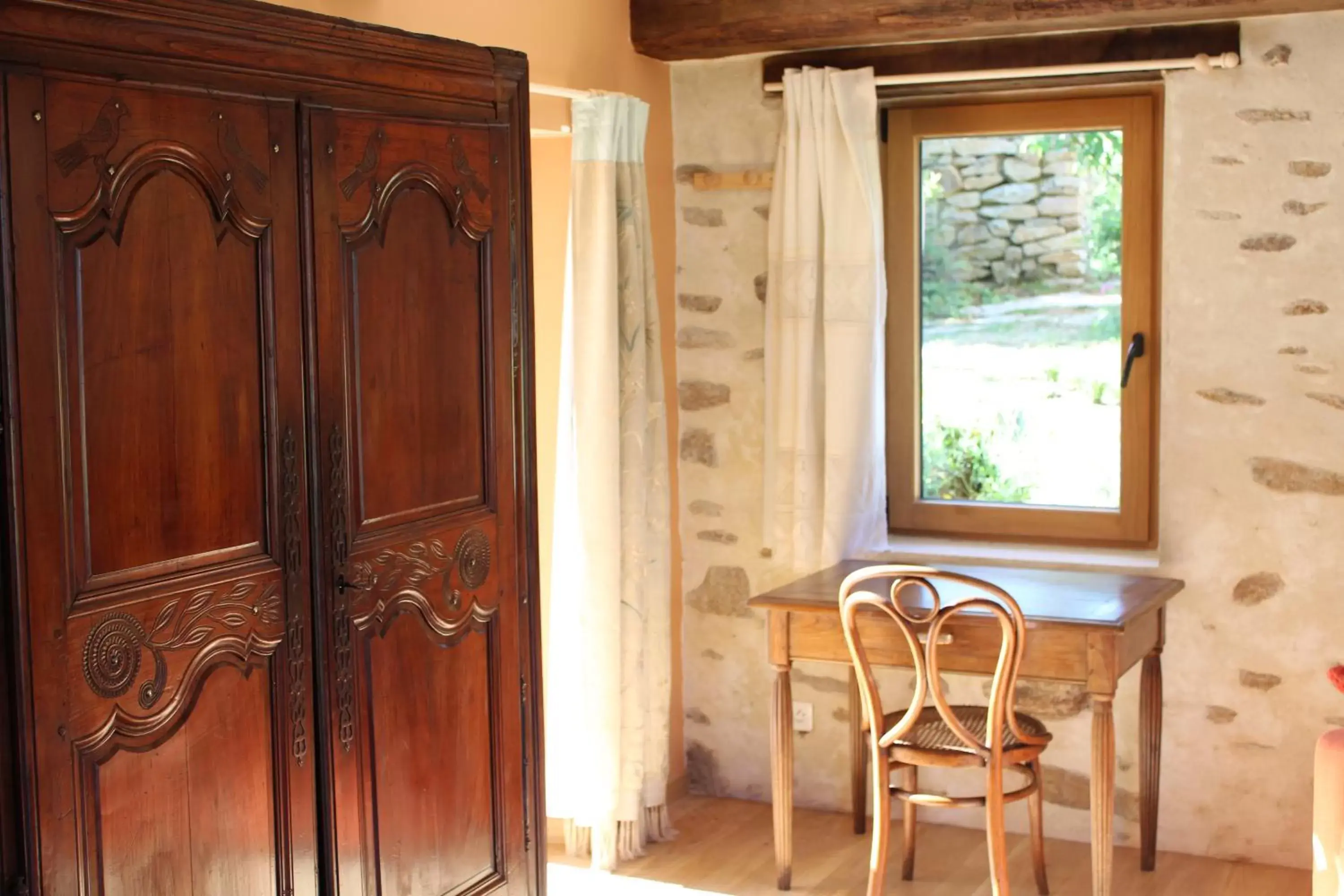 Seating area in La Tour du Bois Dormant