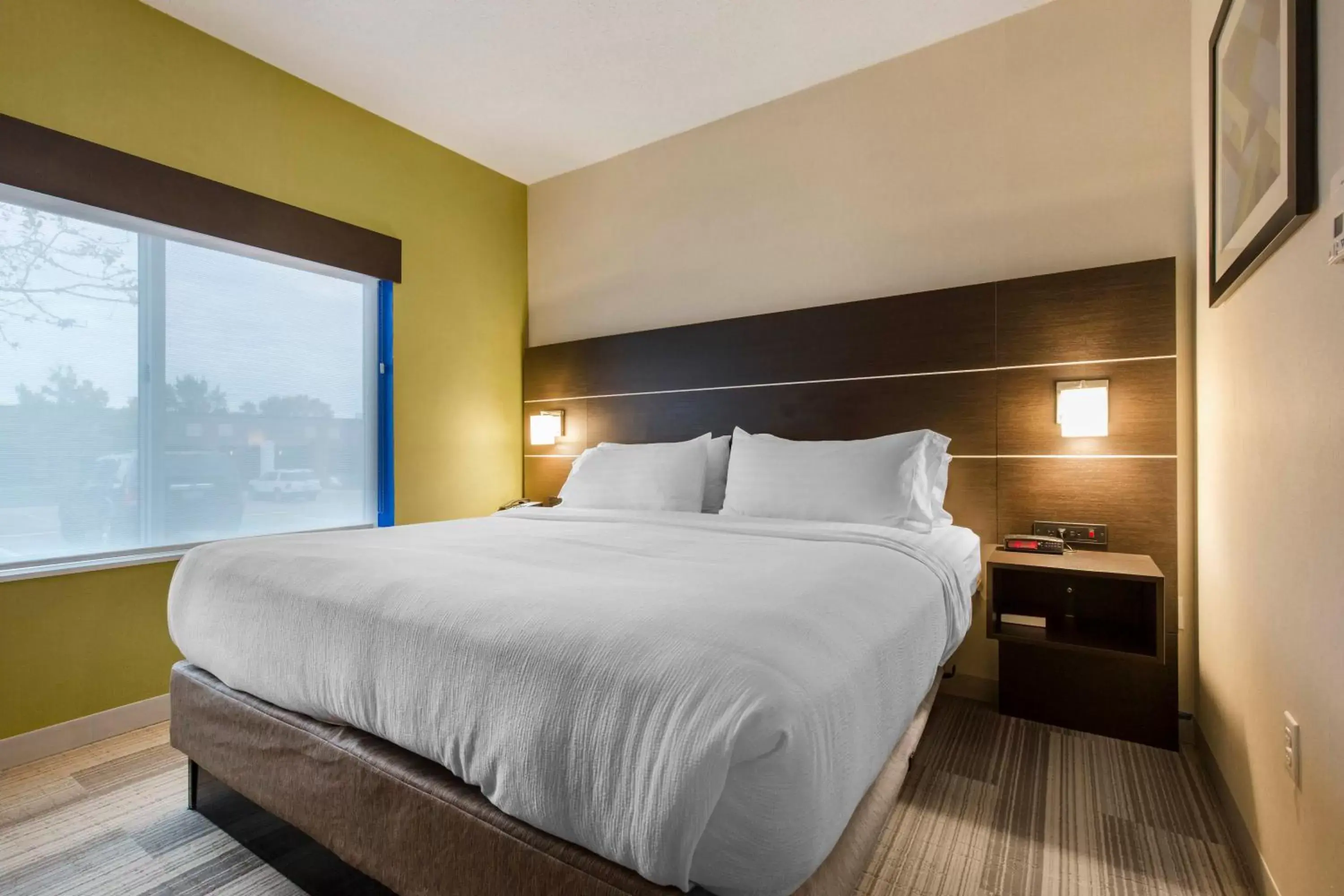 Photo of the whole room, Bed in Holiday Inn Express and Suites Chicago West - St Charles, an IHG Hotel