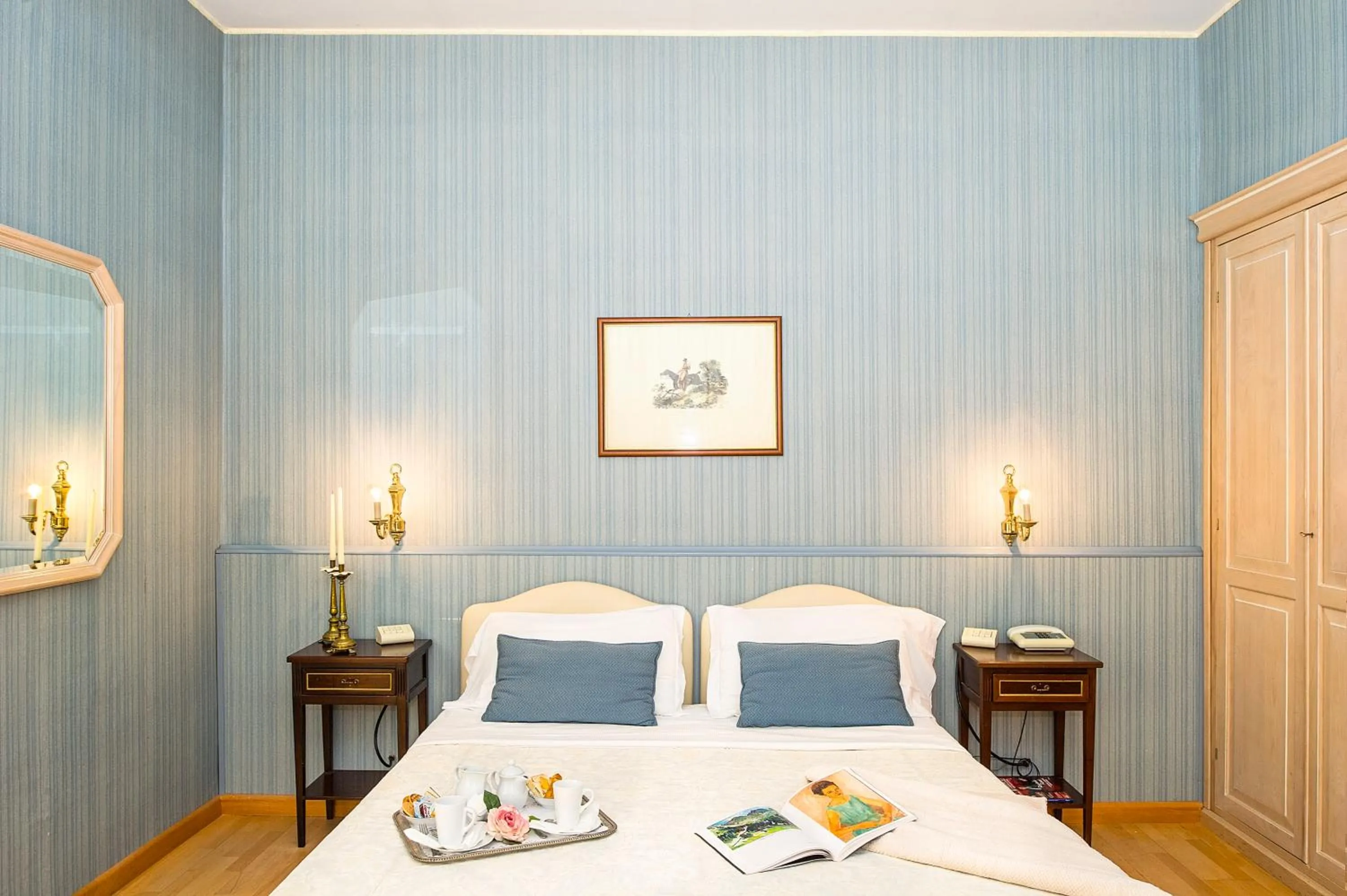 Bed in Grande Albergo Quattro Stagioni