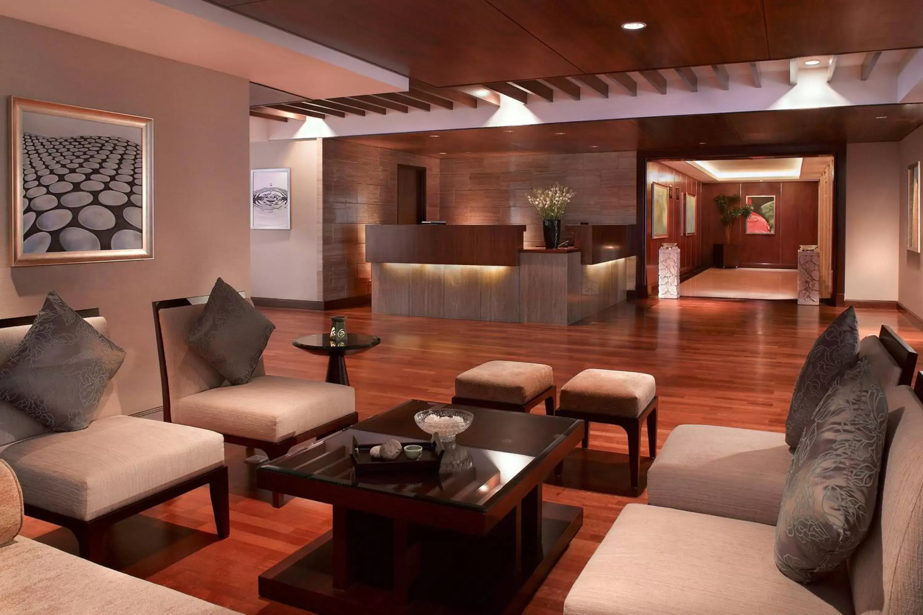 Lounge or bar, Lobby/Reception in JW Marriott Hotel Medan