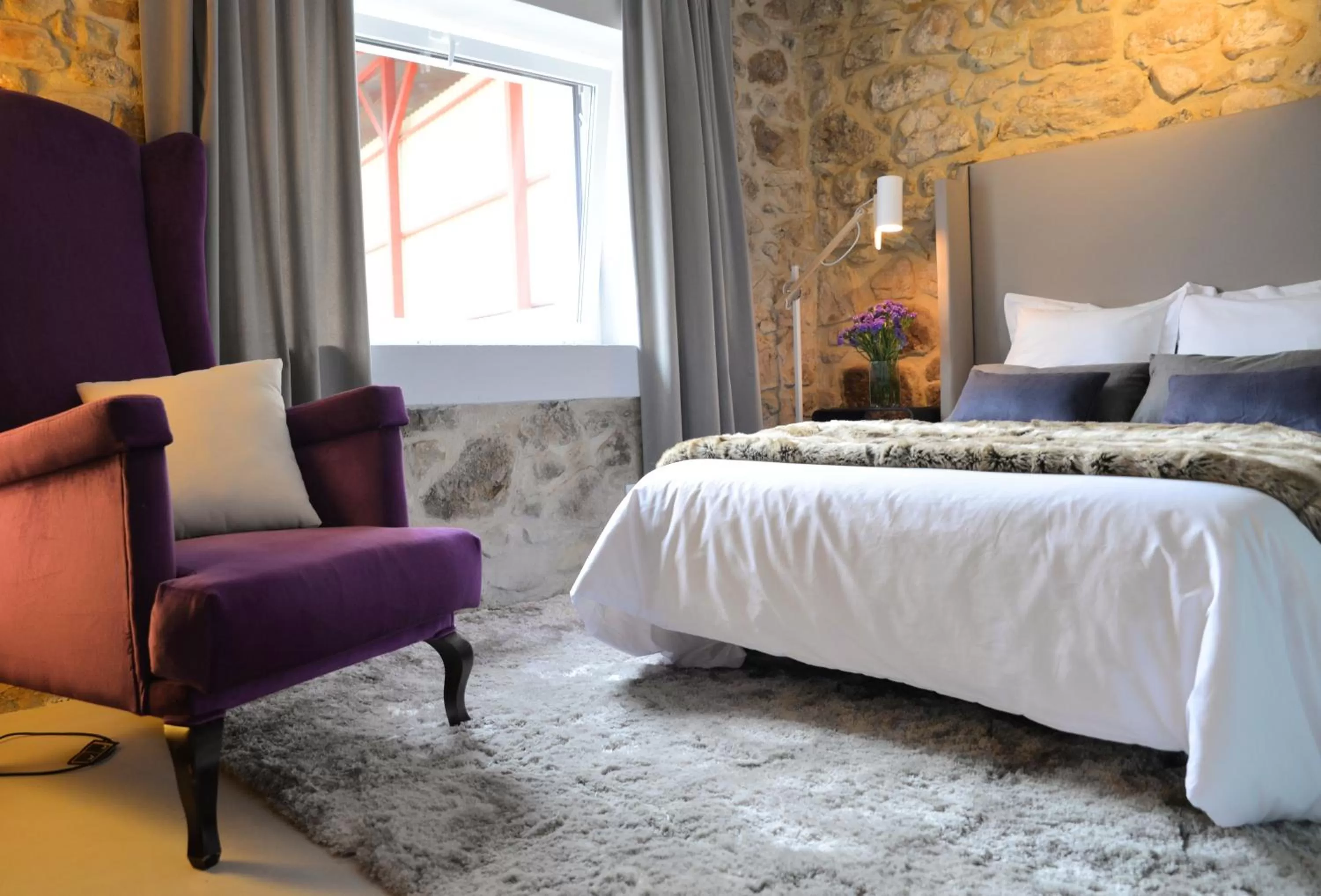 Bed in Hotel Garaiko Landetxea