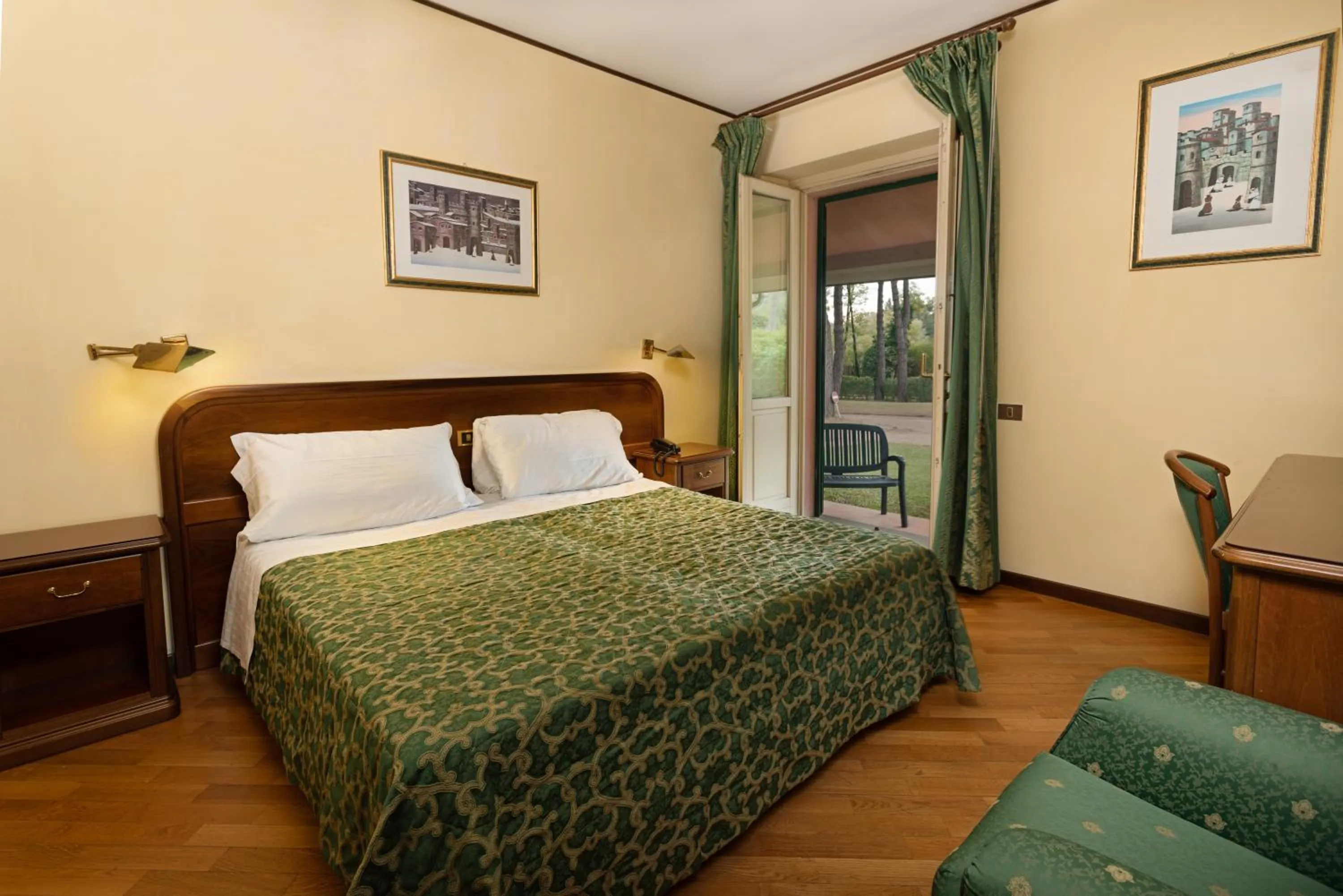 Bed in Relais San Clemente