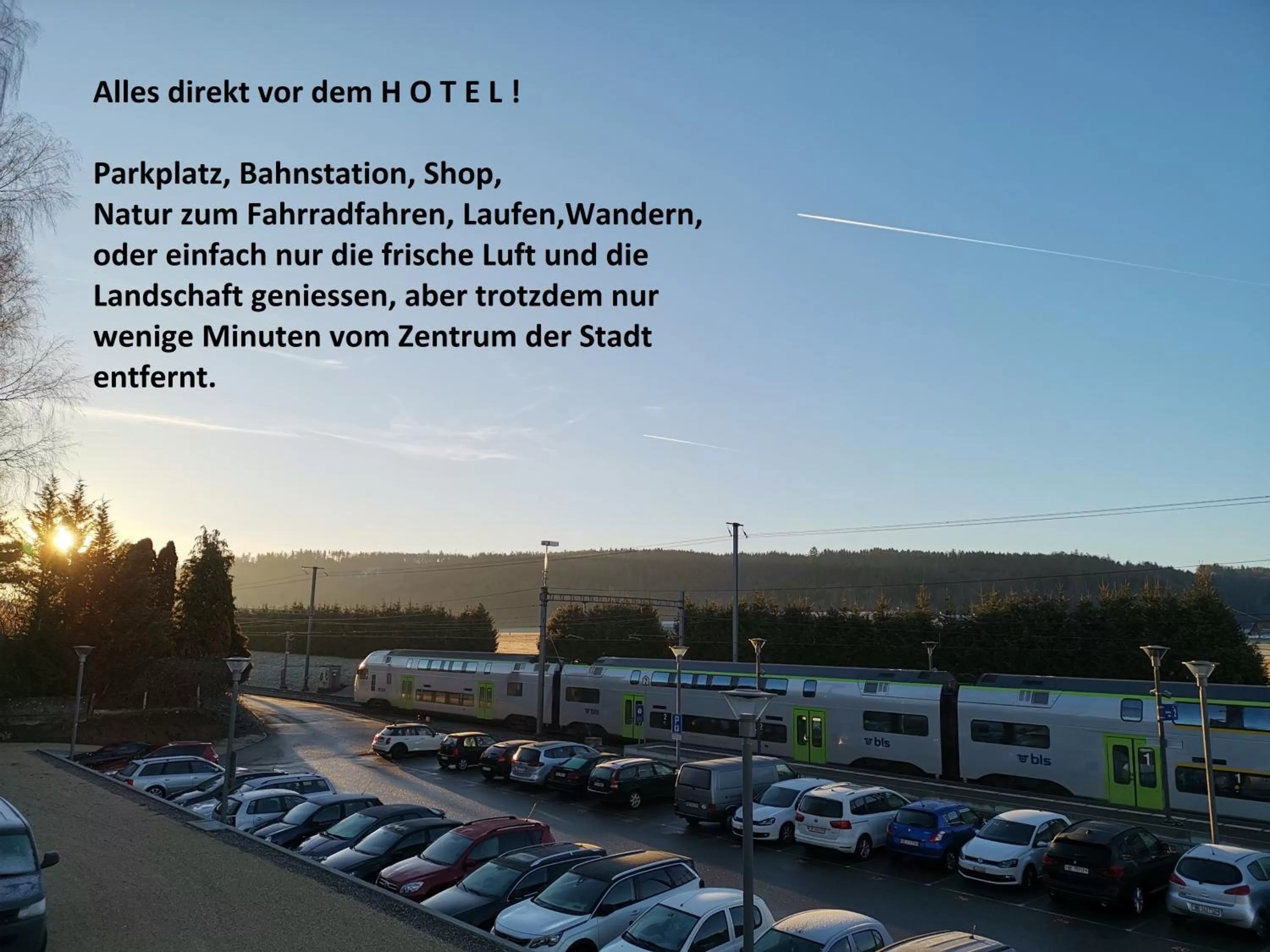 Parking in Boutique Hotel BS16 before Bern City Parking gratis