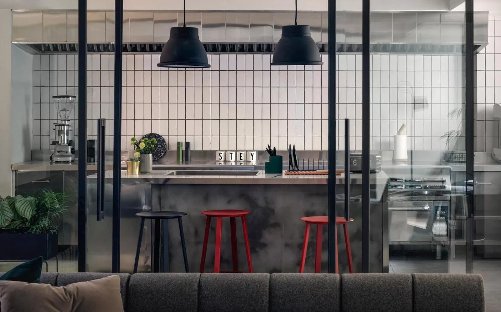 Communal kitchen in Stey Beijing Wangfujing Hotel