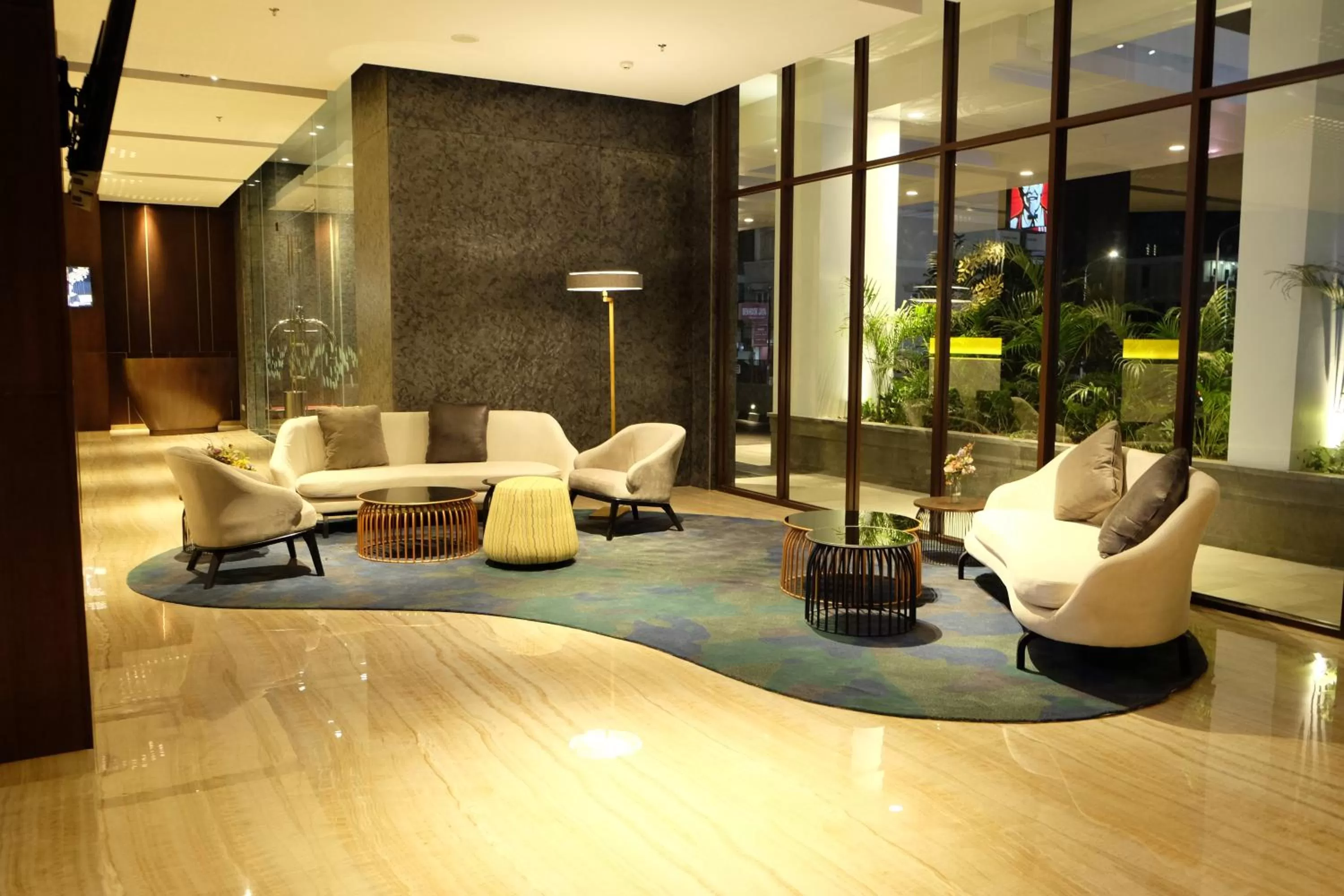 Lobby or reception in Midtown Hotel Samarinda