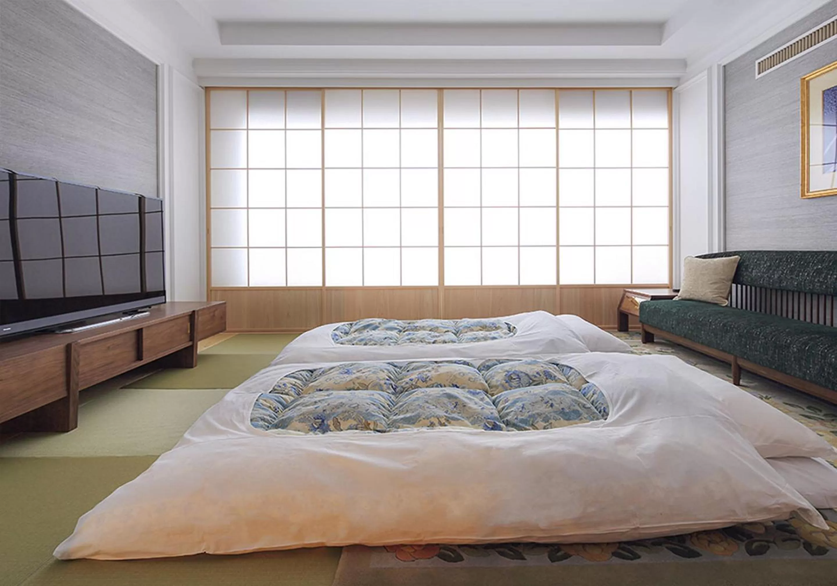 Photo of the whole room, Bed in Hotel Chinzanso Tokyo