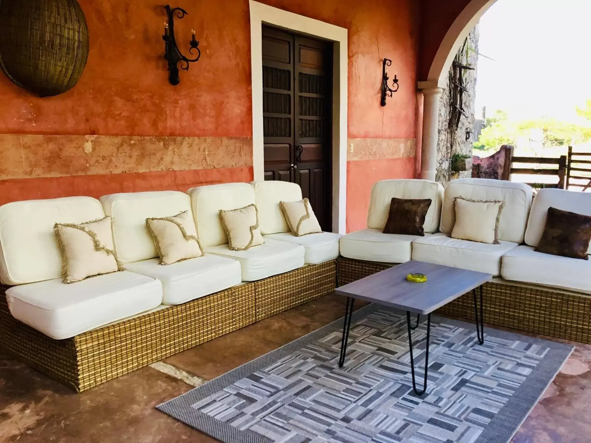 Seating Area in Hacienda Sacnicte