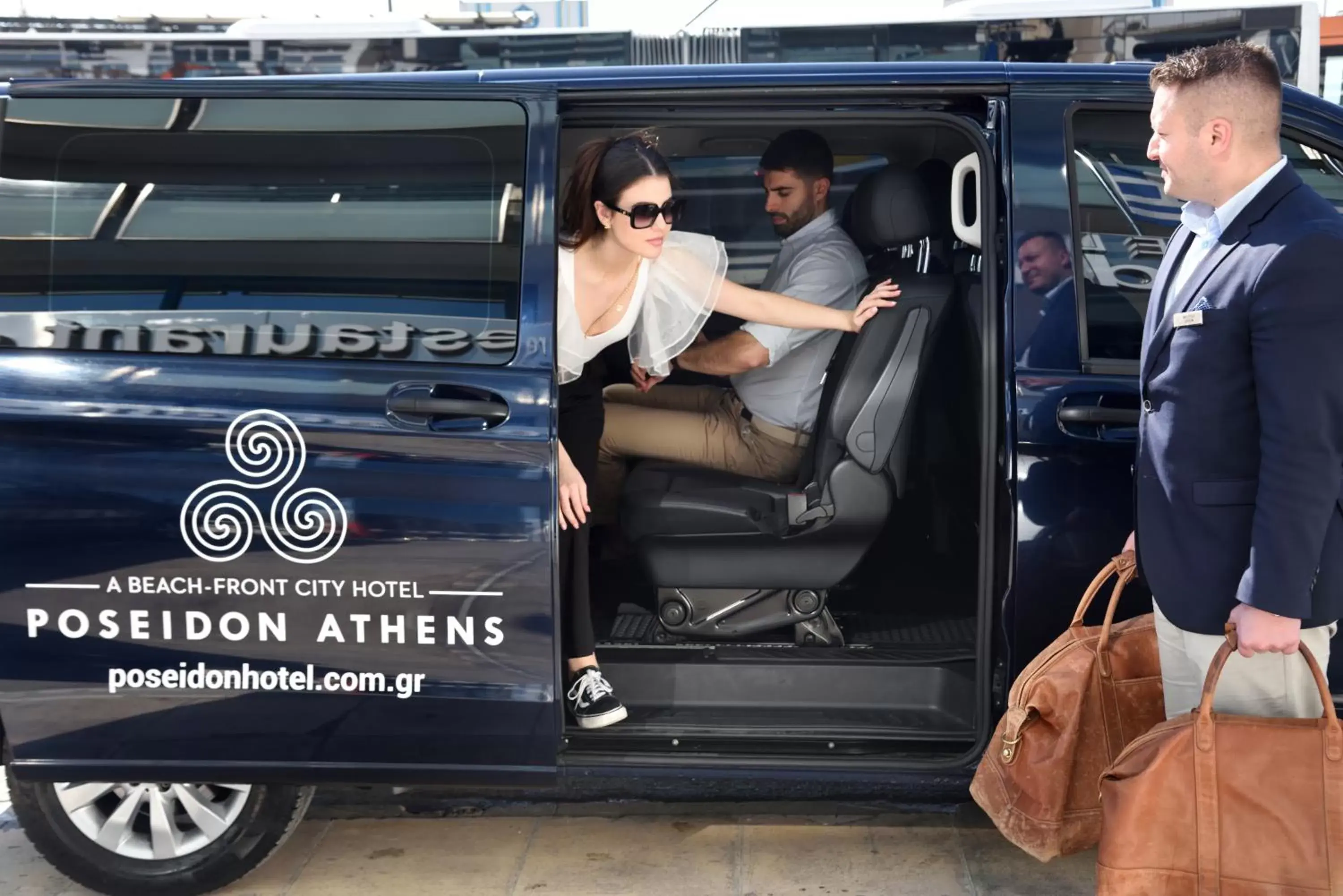 concierge in Poseidon Athens Hotel