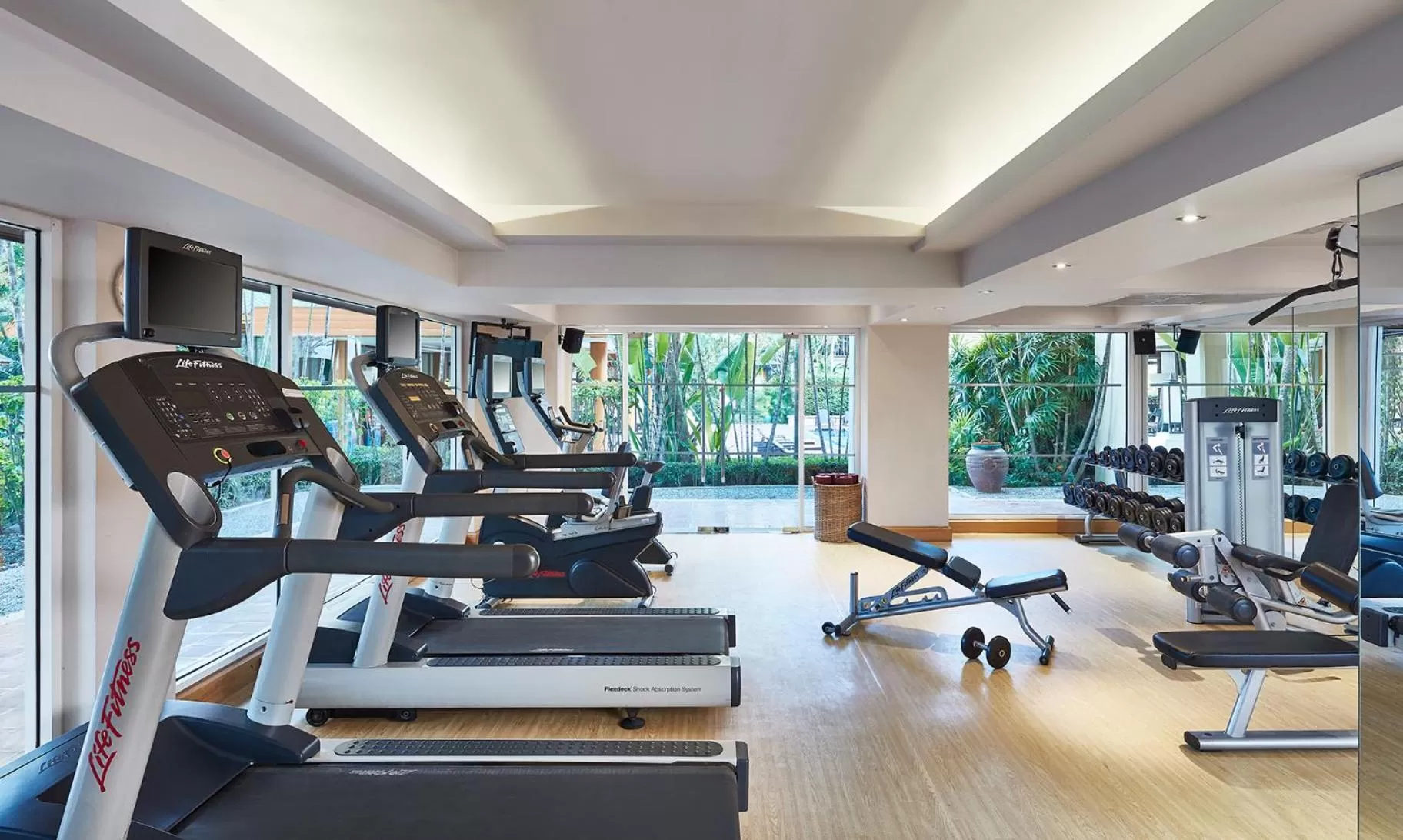 Fitness centre/facilities in Hyatt Regency Hua Hin