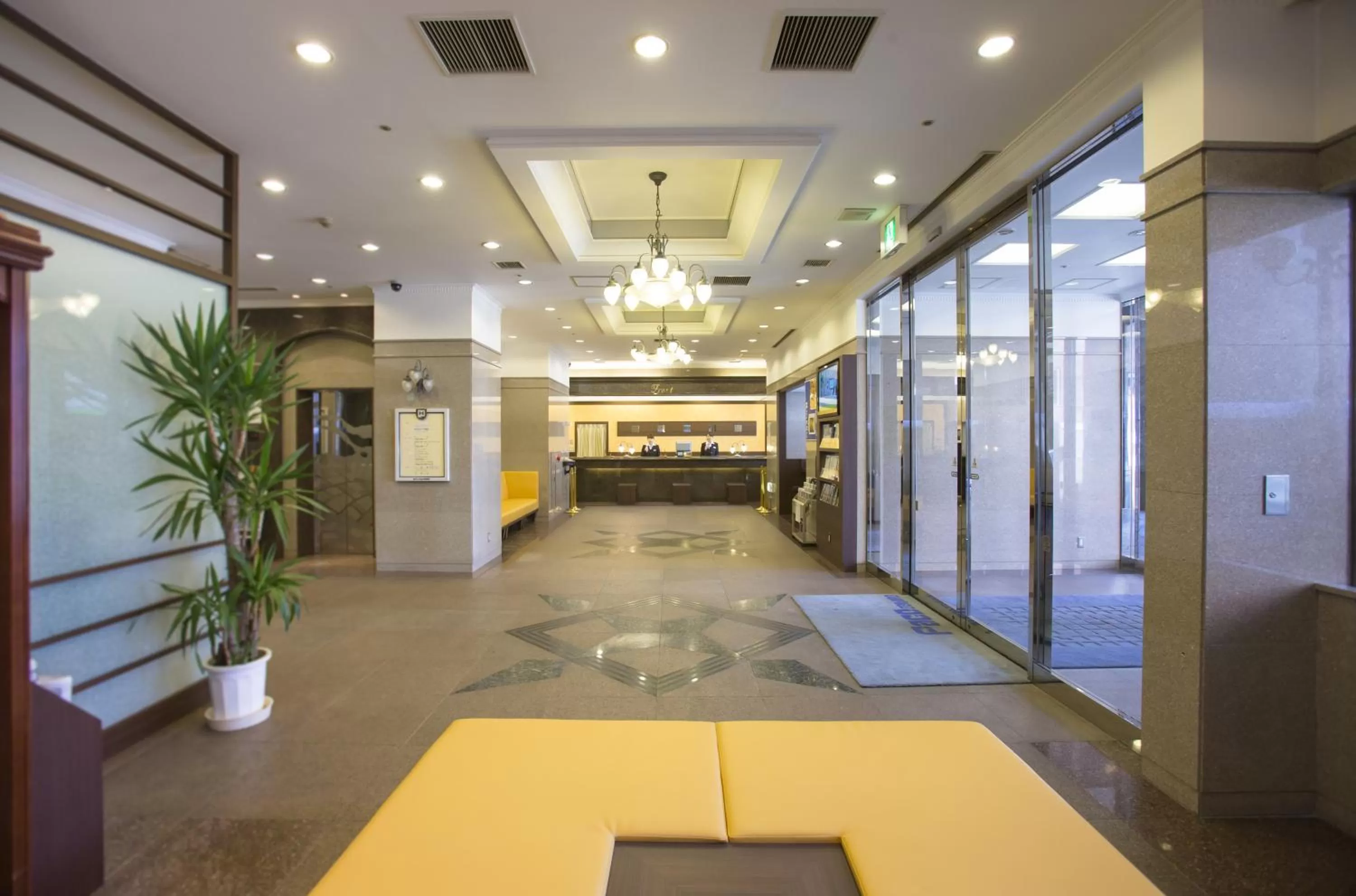 Lobby or reception in Premier Hotel -CABIN- Obihiro