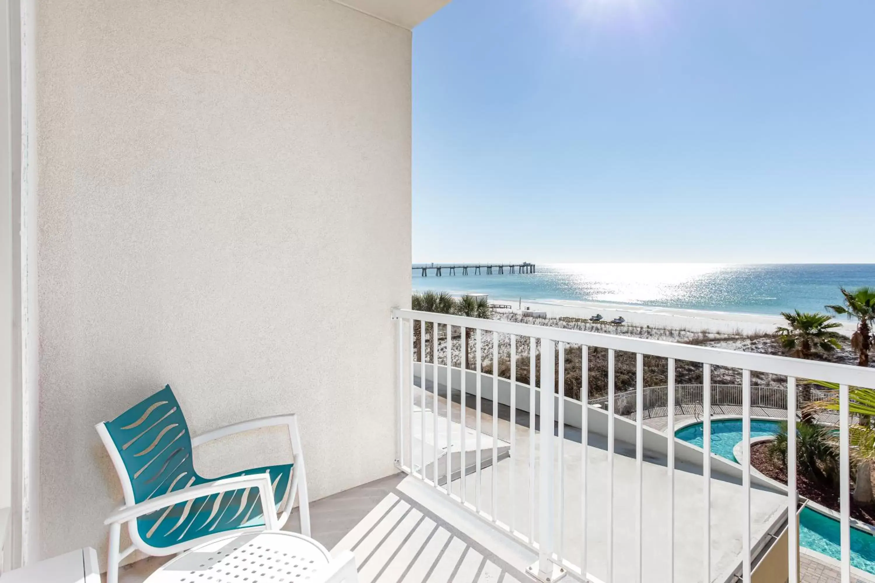 Balcony/Terrace in Holiday Inn Resort Fort Walton Beach, an IHG Hotel