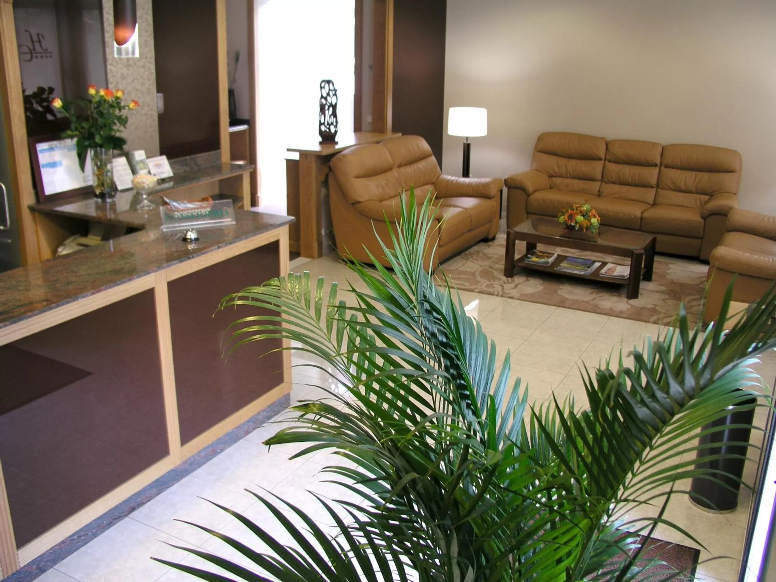 Lobby or reception in Hotel Crunia I A Coruña