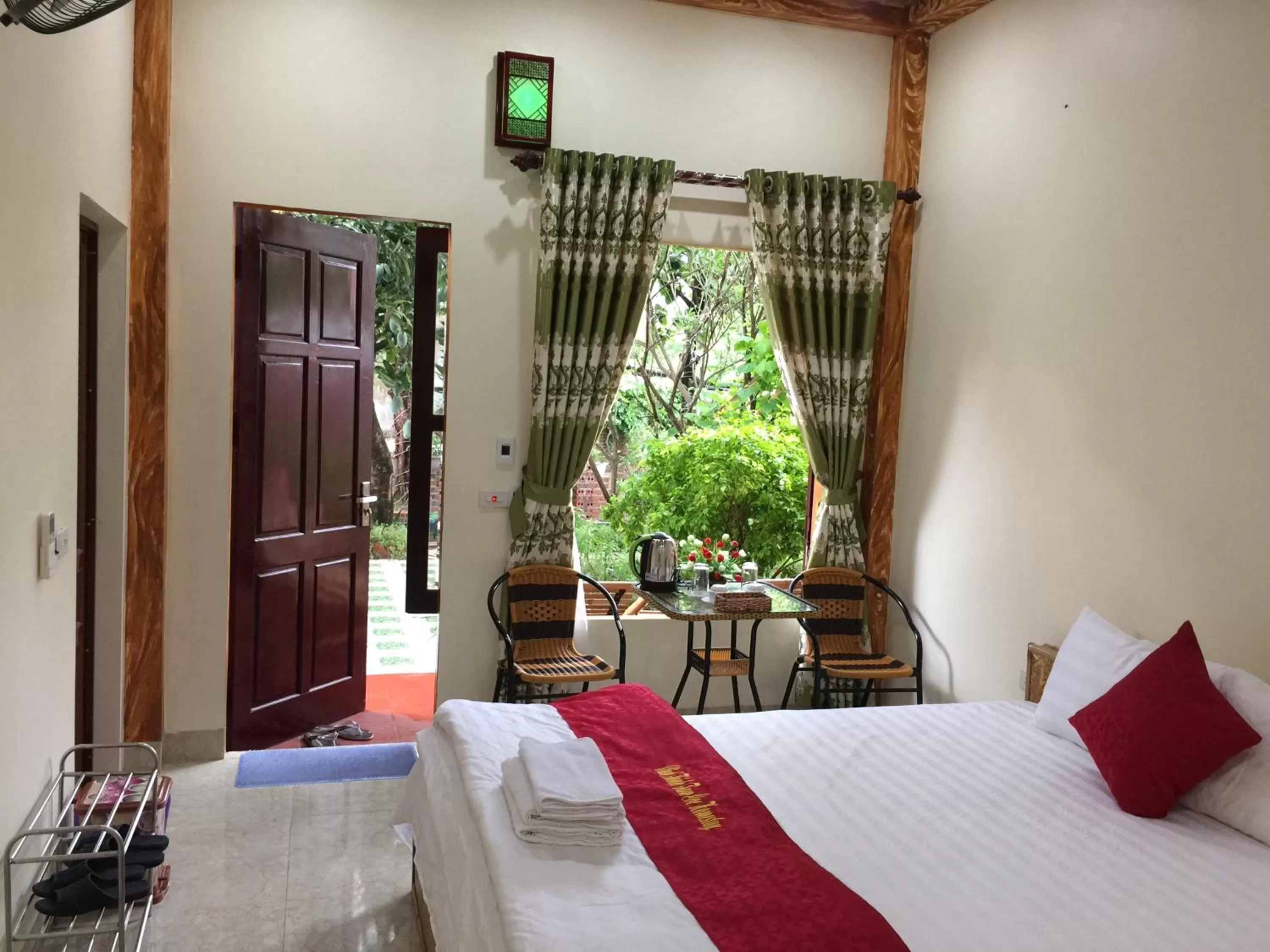 Bed in Tam Coc Vinh Thinh Homestay