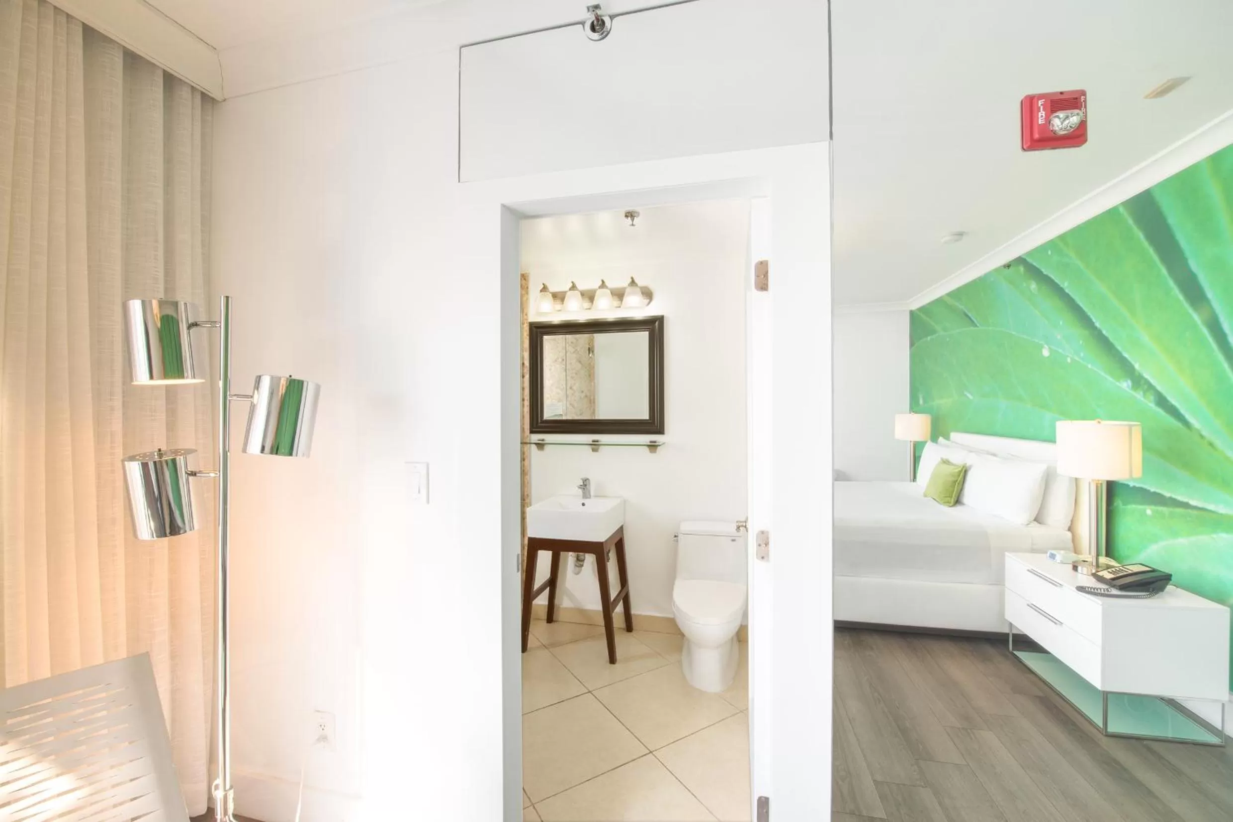 Bed in President Hotel