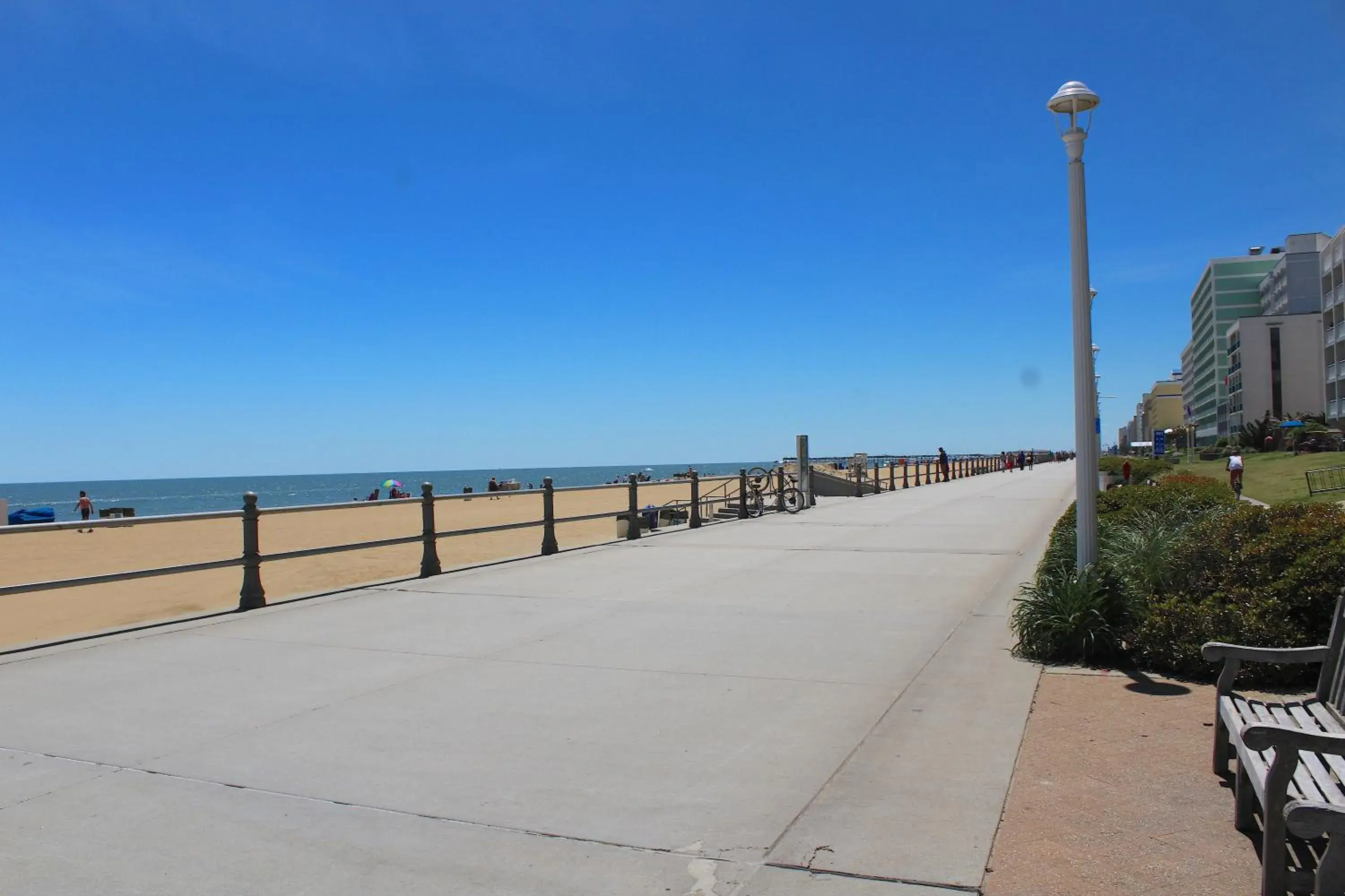 Beach in Ocean Sands Resort