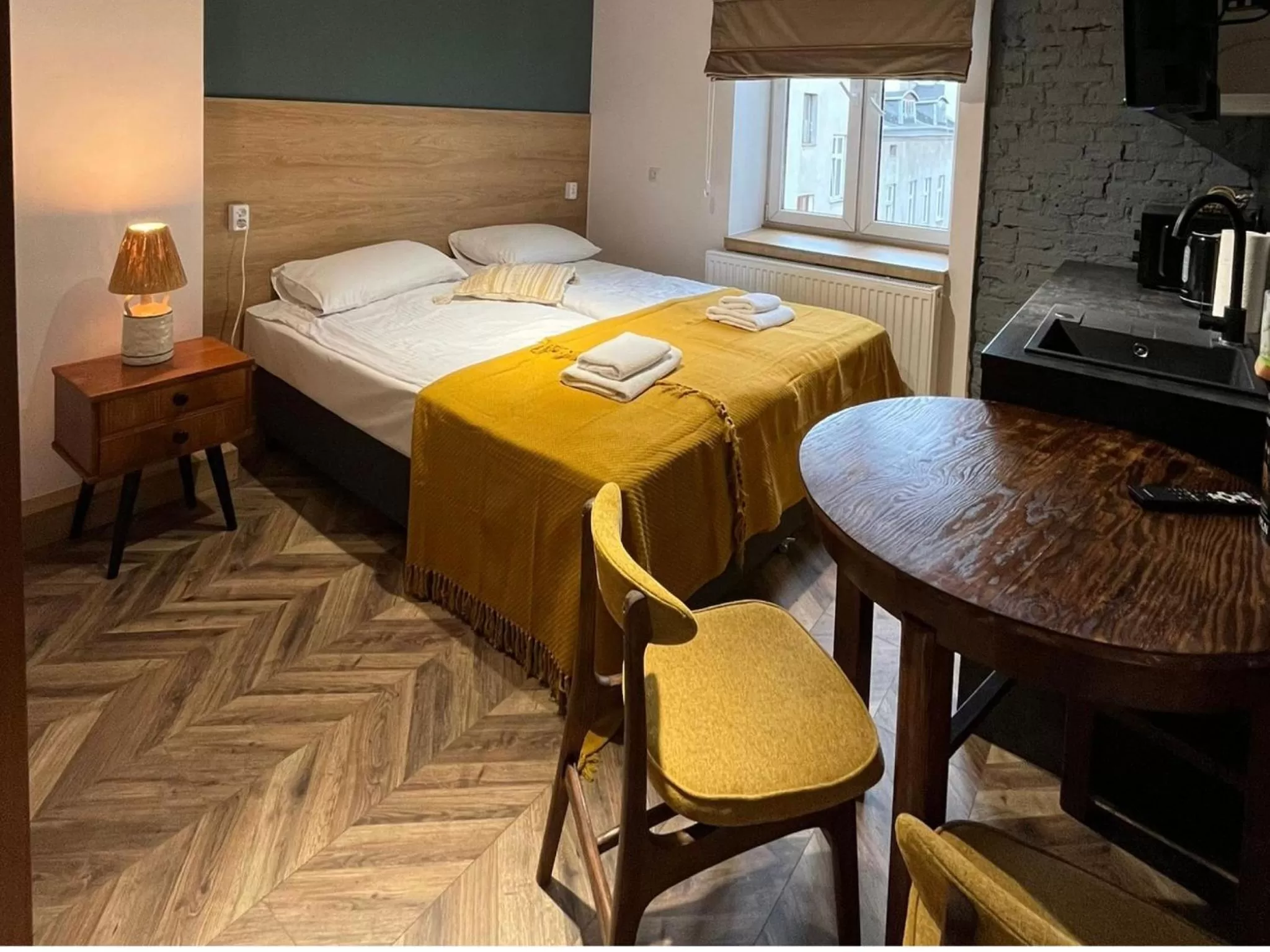 Photo of the whole room, Bed in Apartamenty Piotrkowska 28 by Good Time