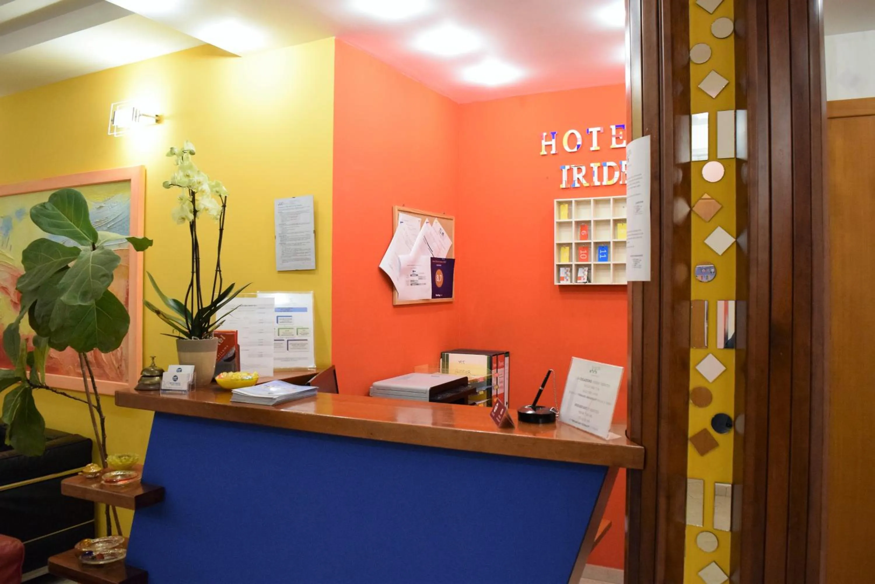 Lobby or reception in Hotel Iride by Marino Tourist