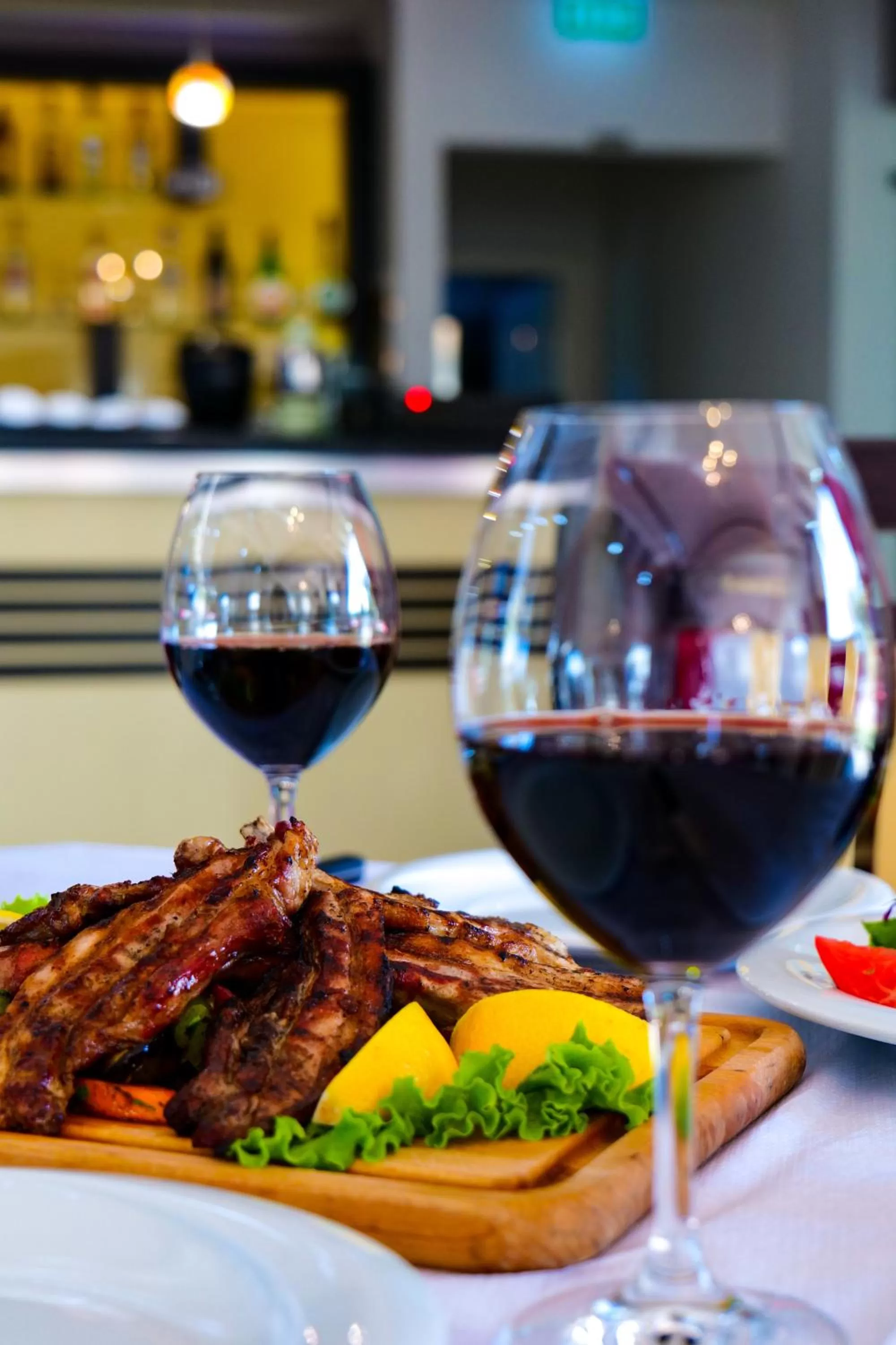 Food and drinks in LORD Hotel