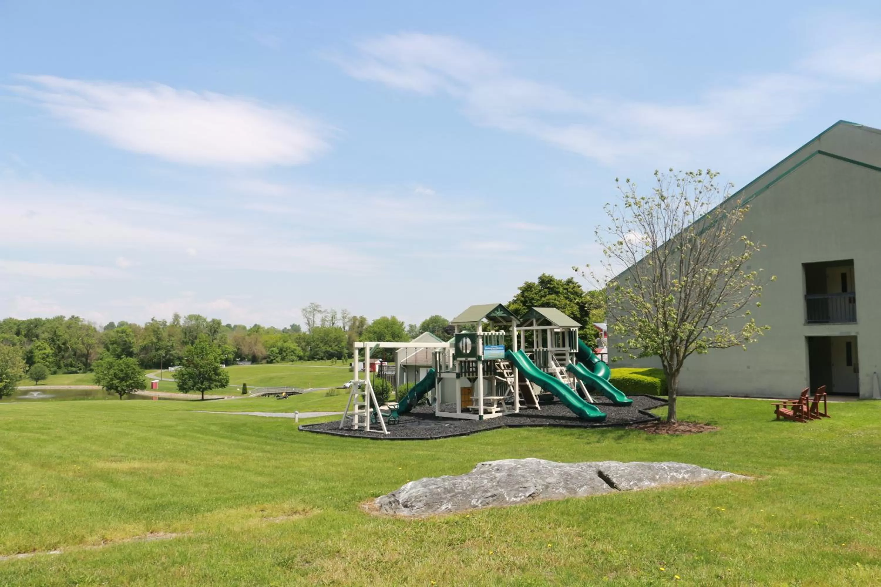 Children play ground in Hershey Farm Resort