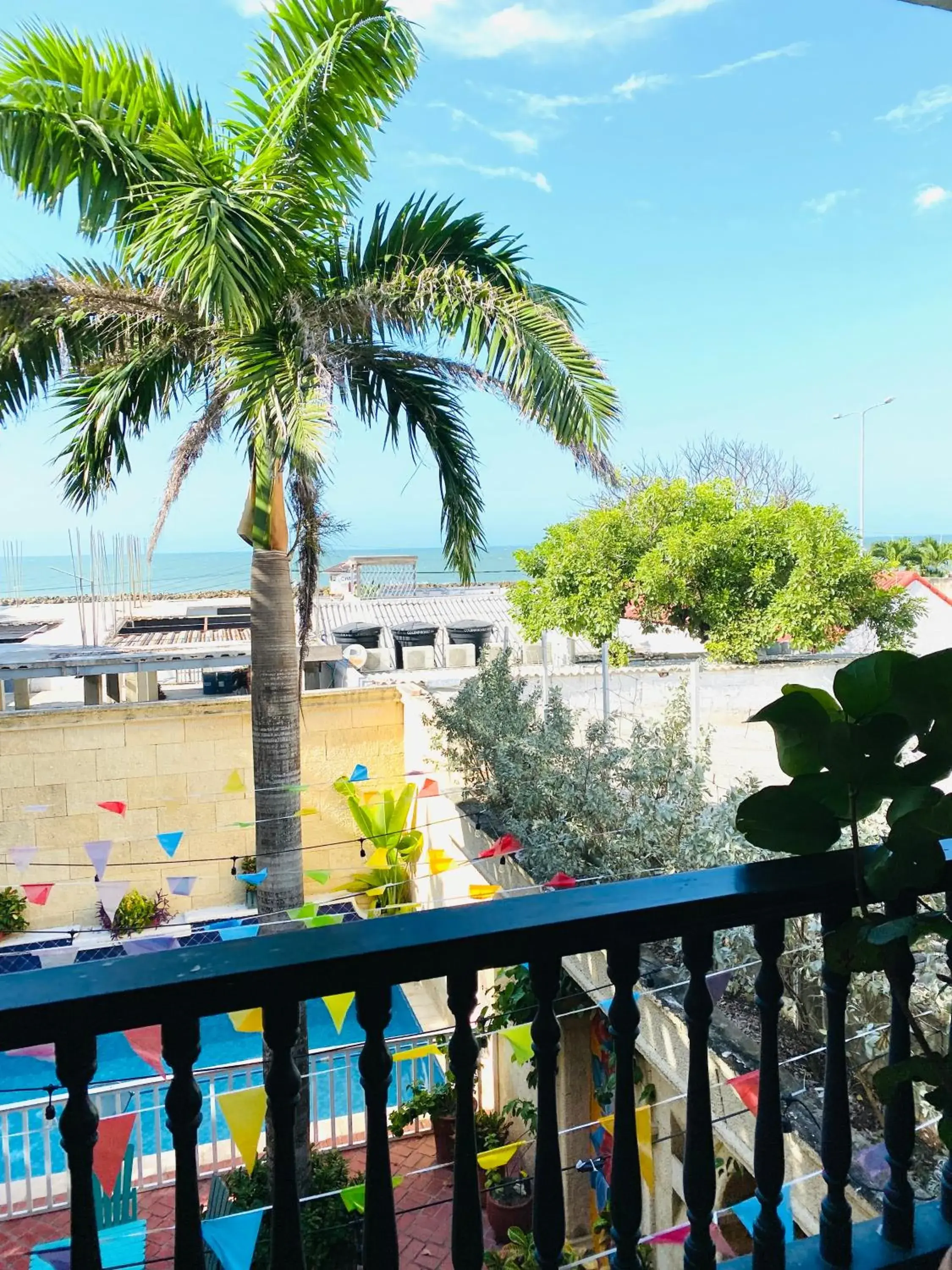 Balcony/Terrace in Hotel Boutique Castillo Ines Maria