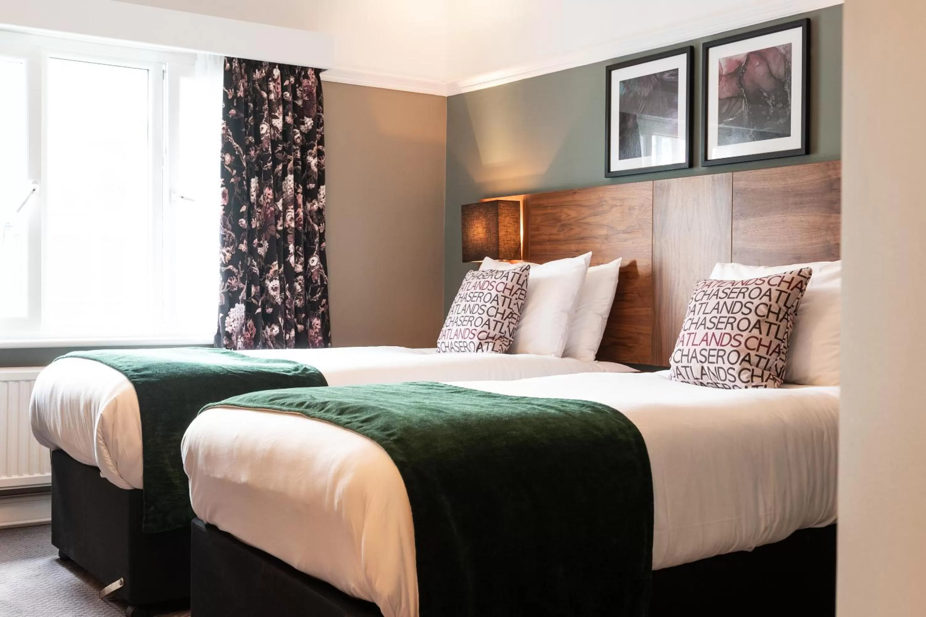 Bed in The Oatlands Chaser by Innkeeper's Collection