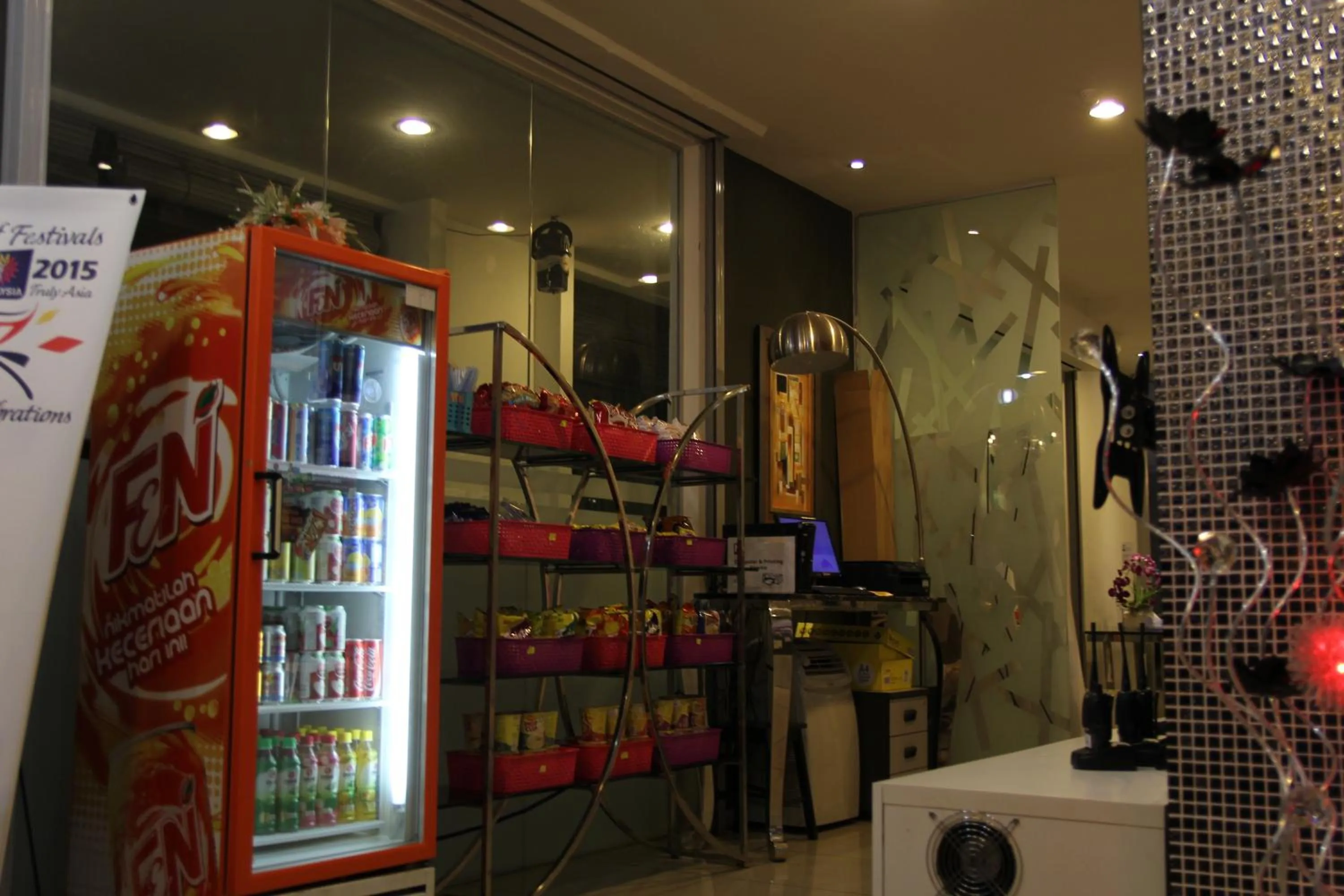 On-site shops in M Design Hotel @ Seri Kembangan