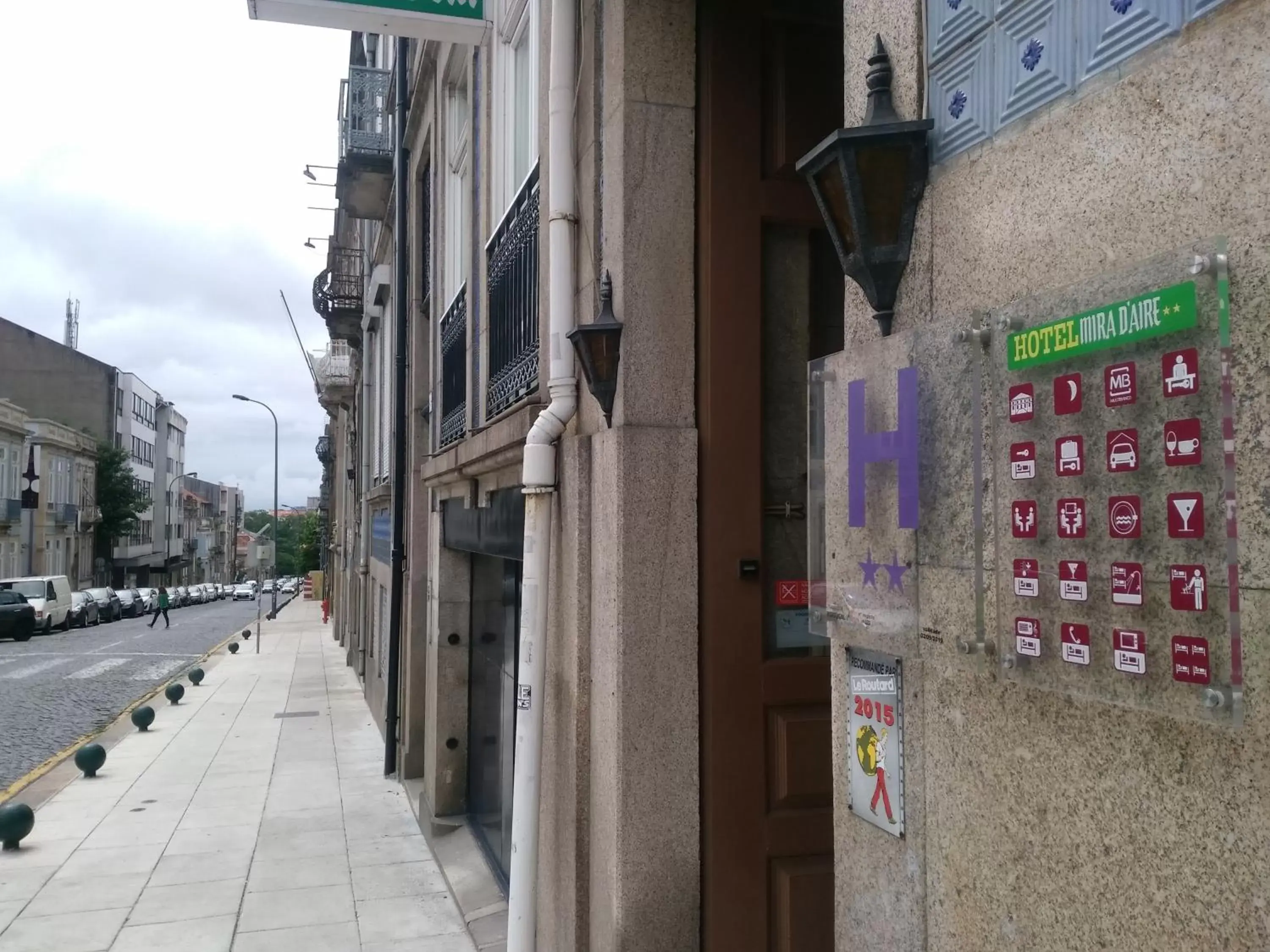 Facade/entrance in Hotel Mira D'Aire