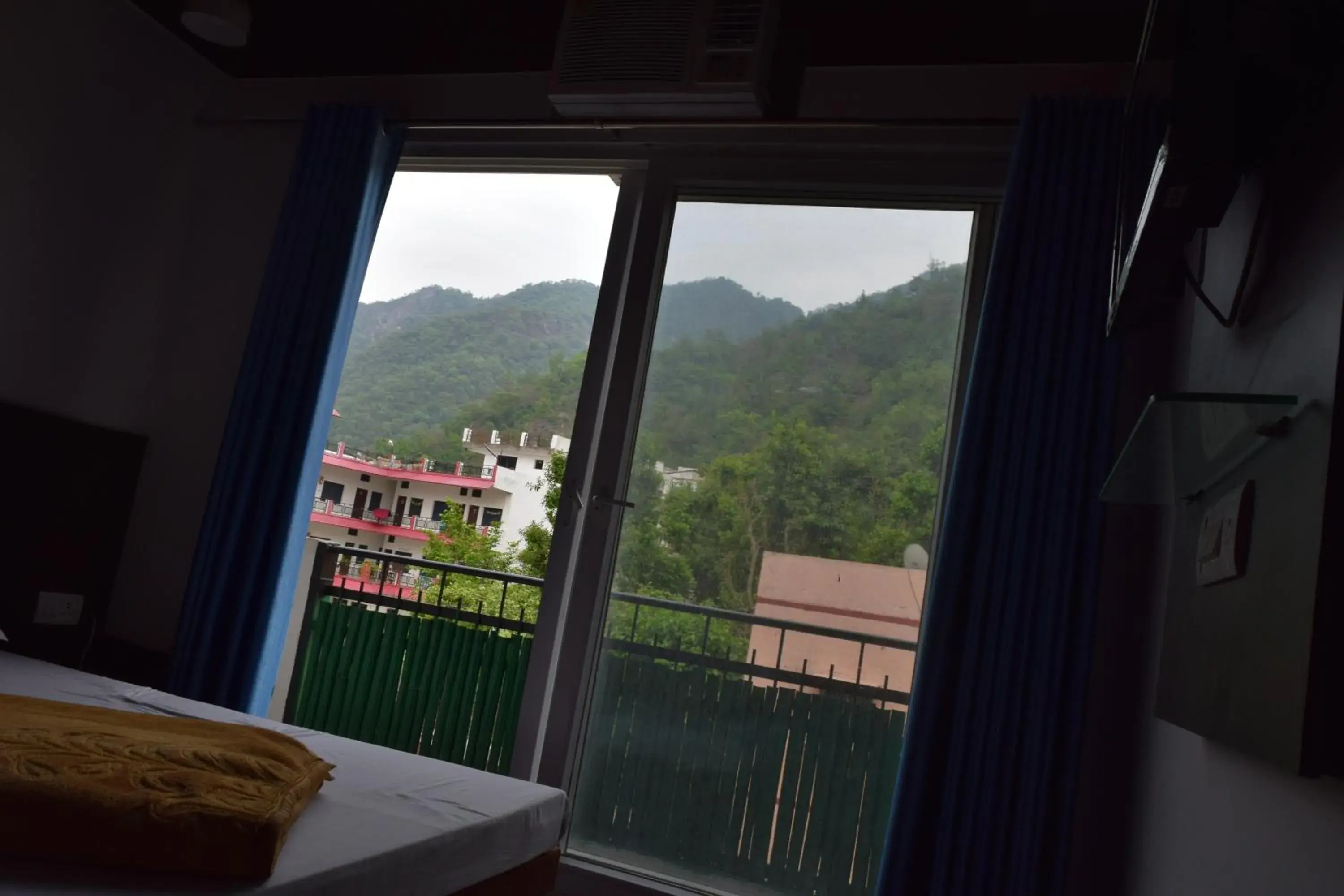 Mountain view, Balcony/Terrace in Hotel Moksha (Previously Raj Deep)