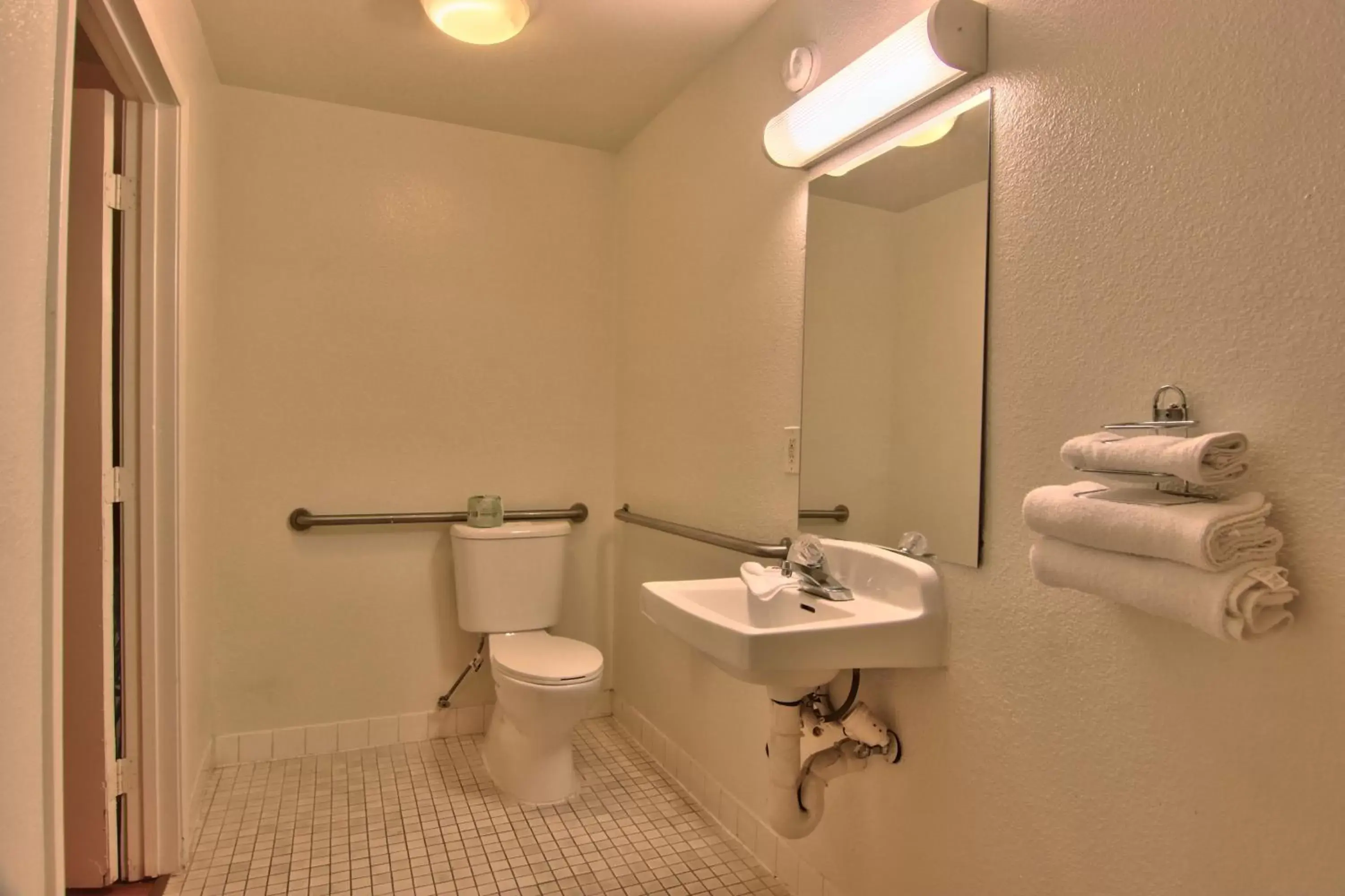 Bathroom in Motel 6-Sacramento, CA - North