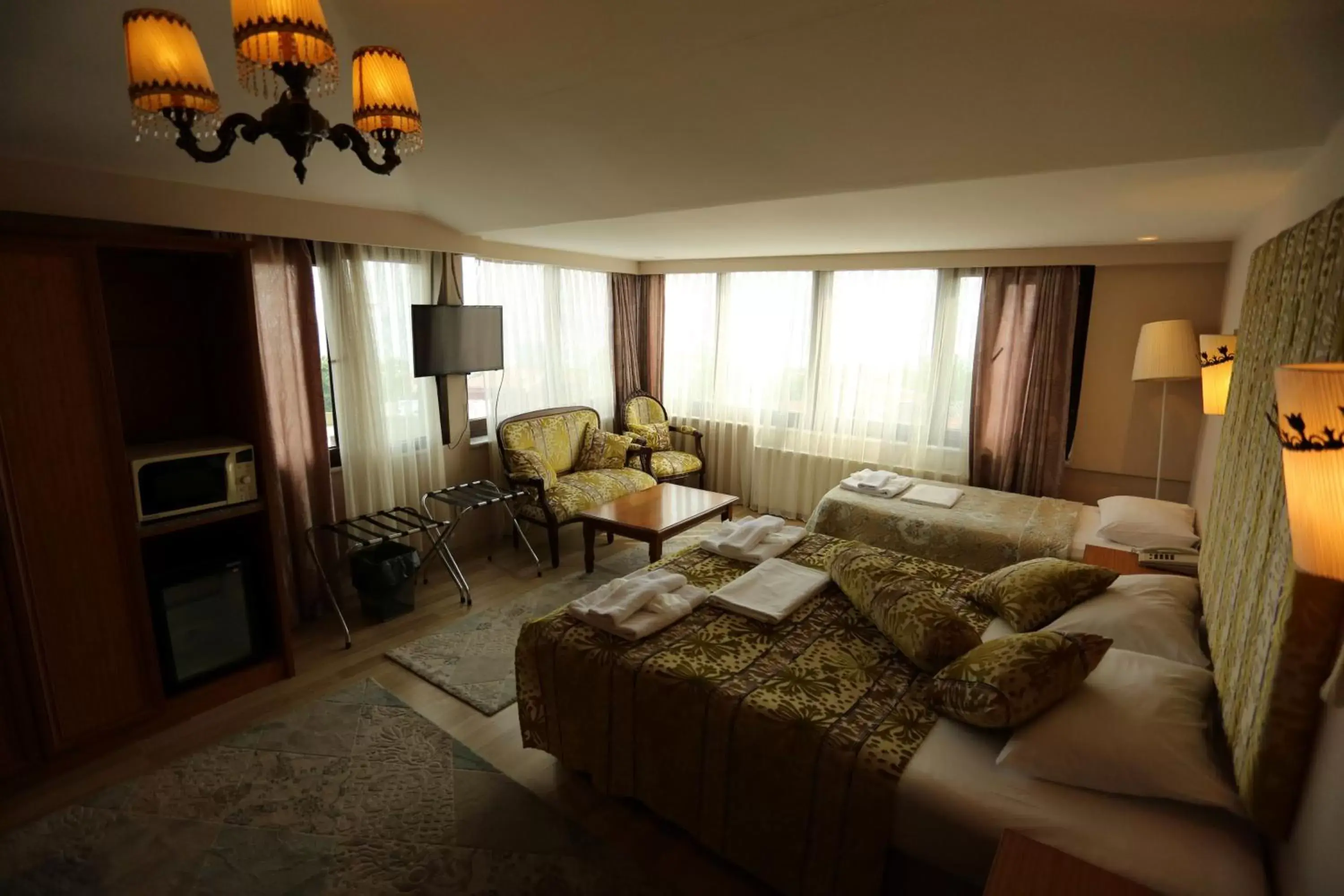 Seating Area in Hotel Tashkonak Istanbul