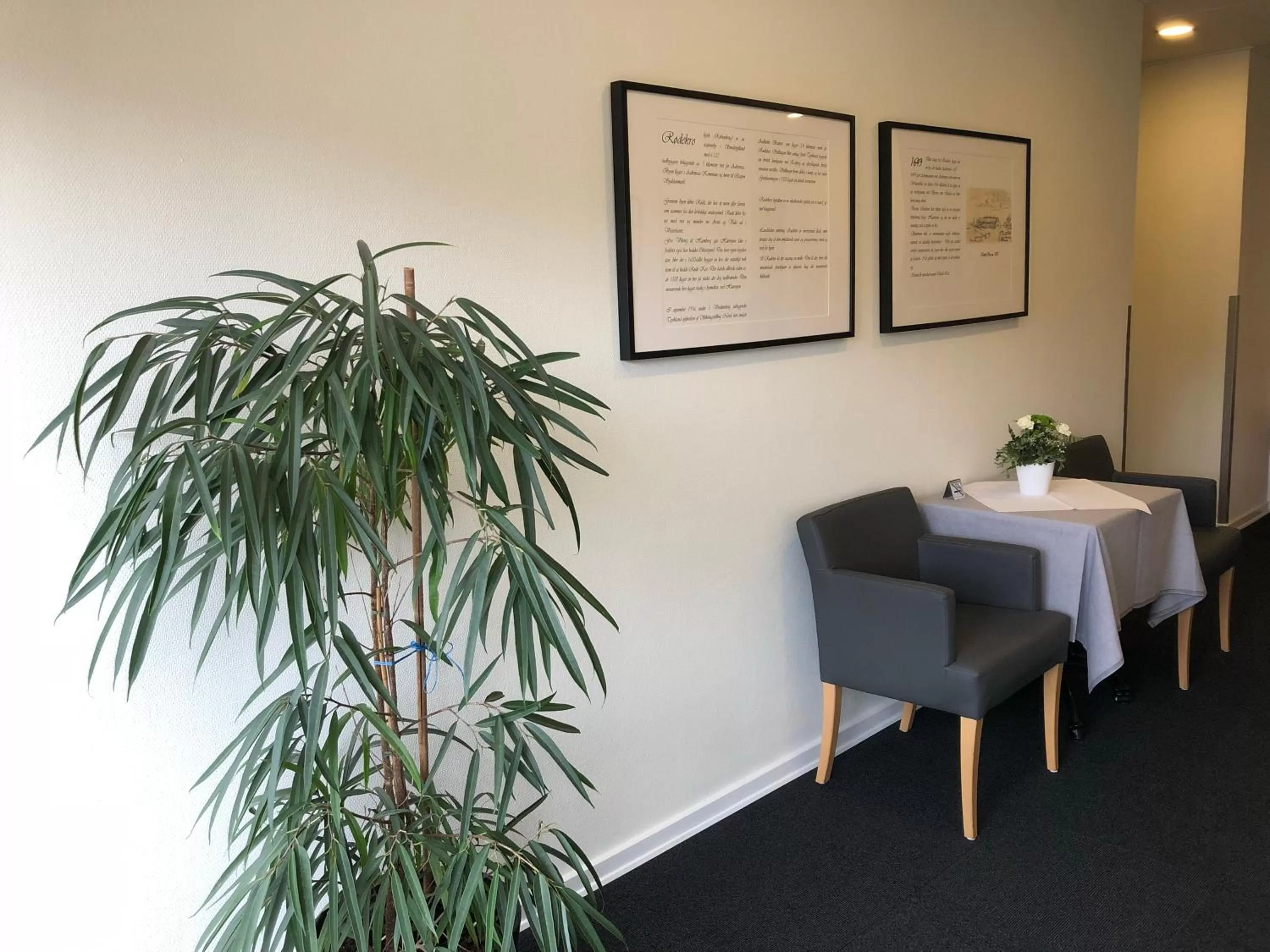 Living room in Hotel Røde-Kro