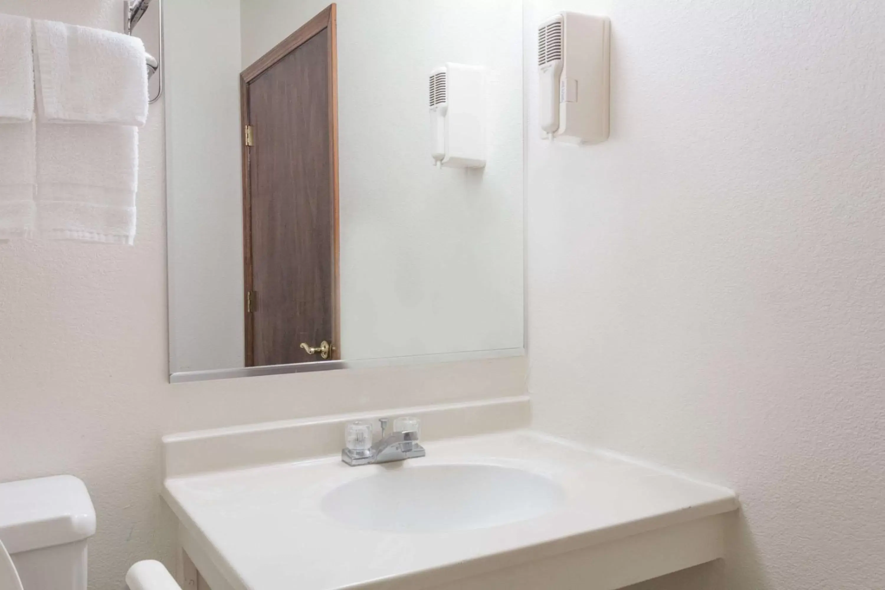 Bathroom in Super 8 by Wyndham Colorado Springs/Chestnut Street