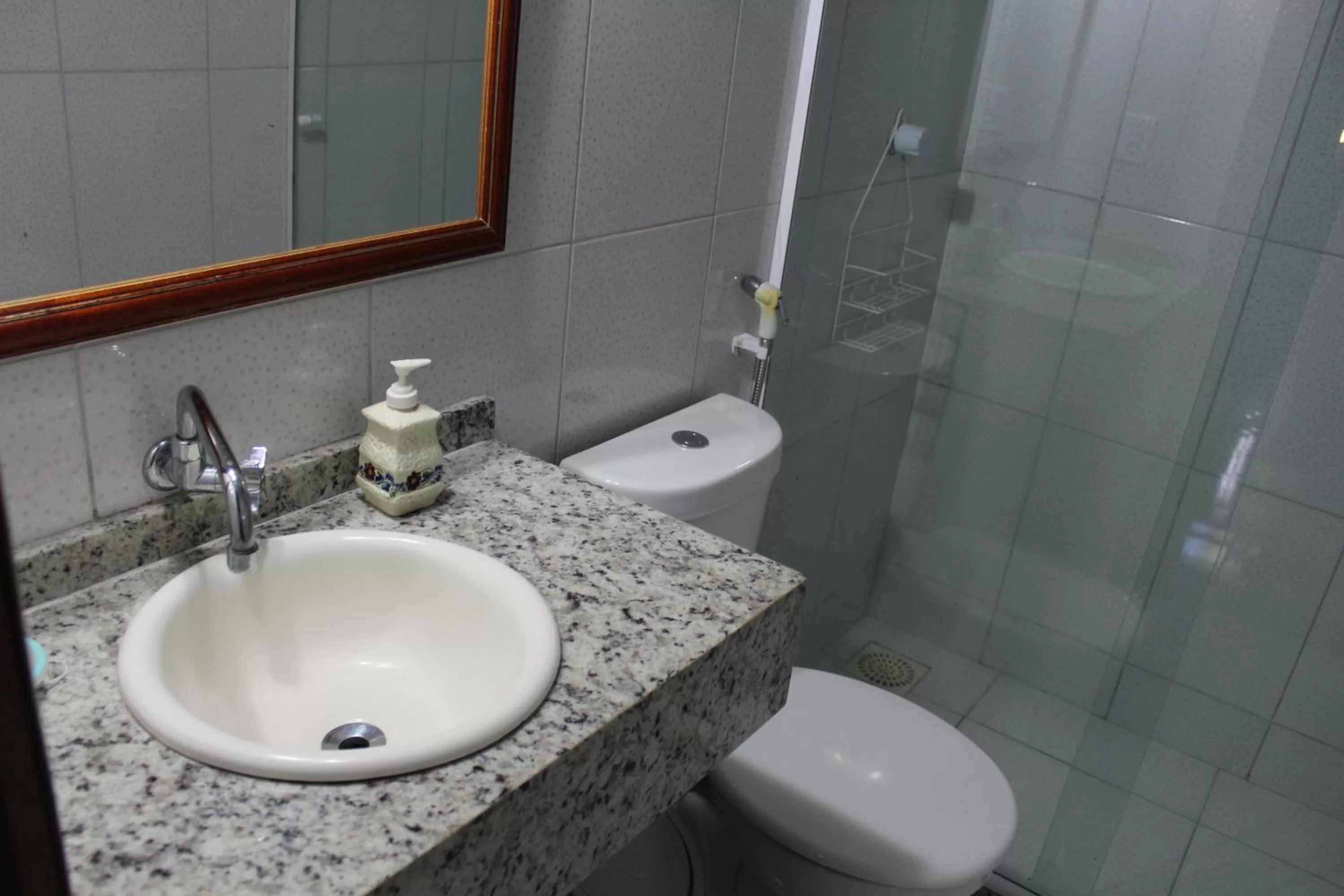 Bathroom in Pousada Recanto Das Emerências