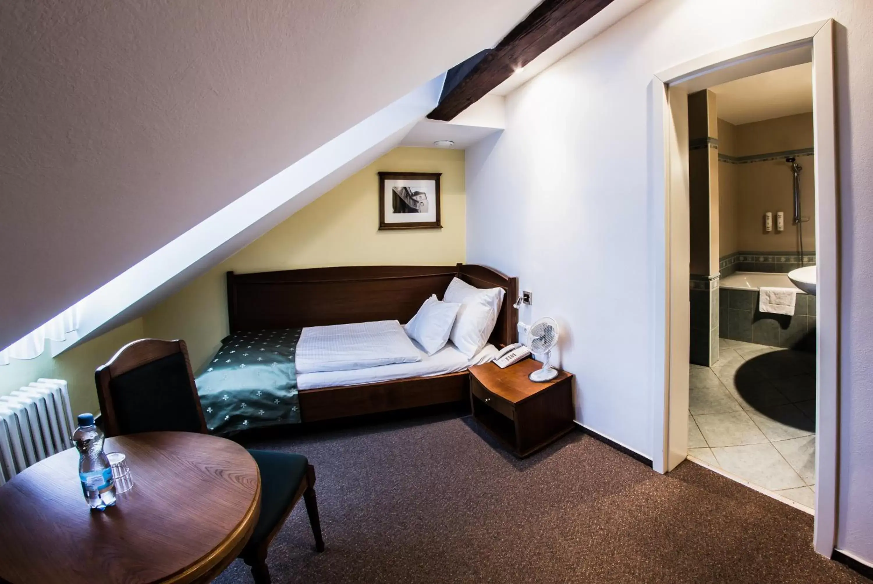 Bed in Hotel Dvorak Cesky Krumlov Bed in Hotel Dvorak Cesky Krumlov