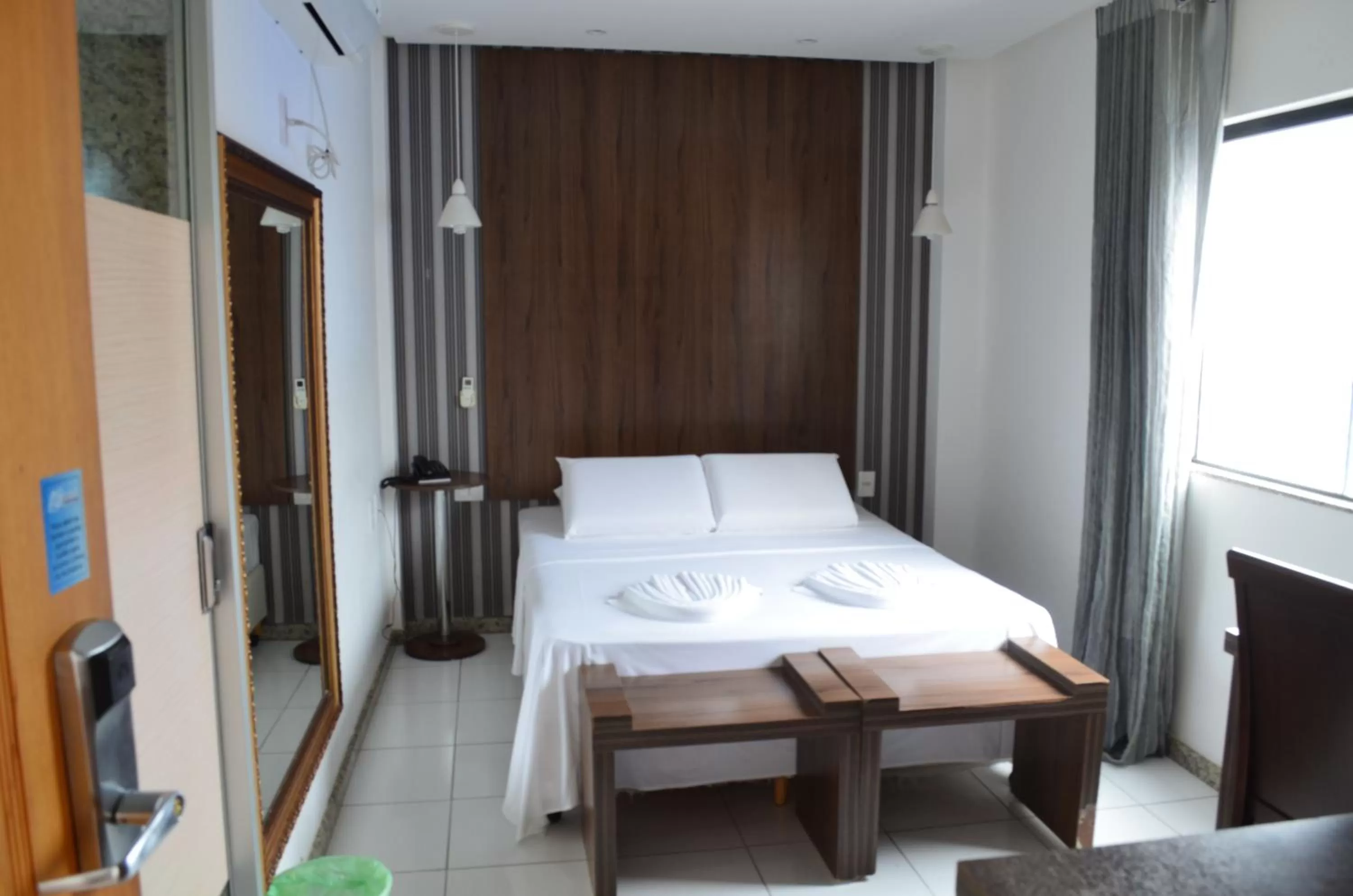 Bed in Hotel Universo