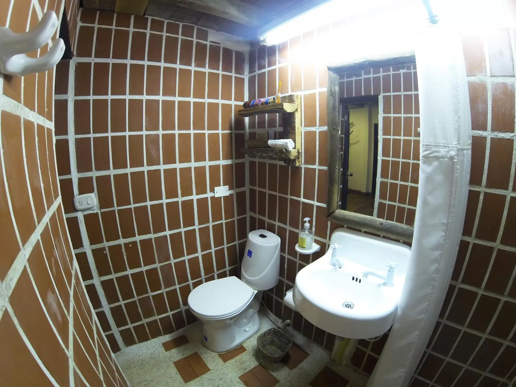 Bathroom in Finca Campestre La Adelita B&B