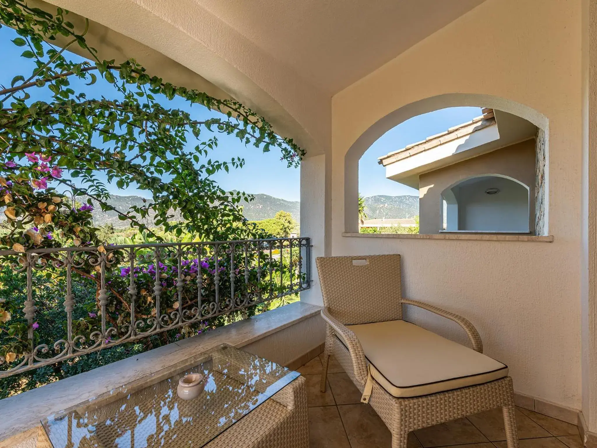 Patio in Hotel Raffael